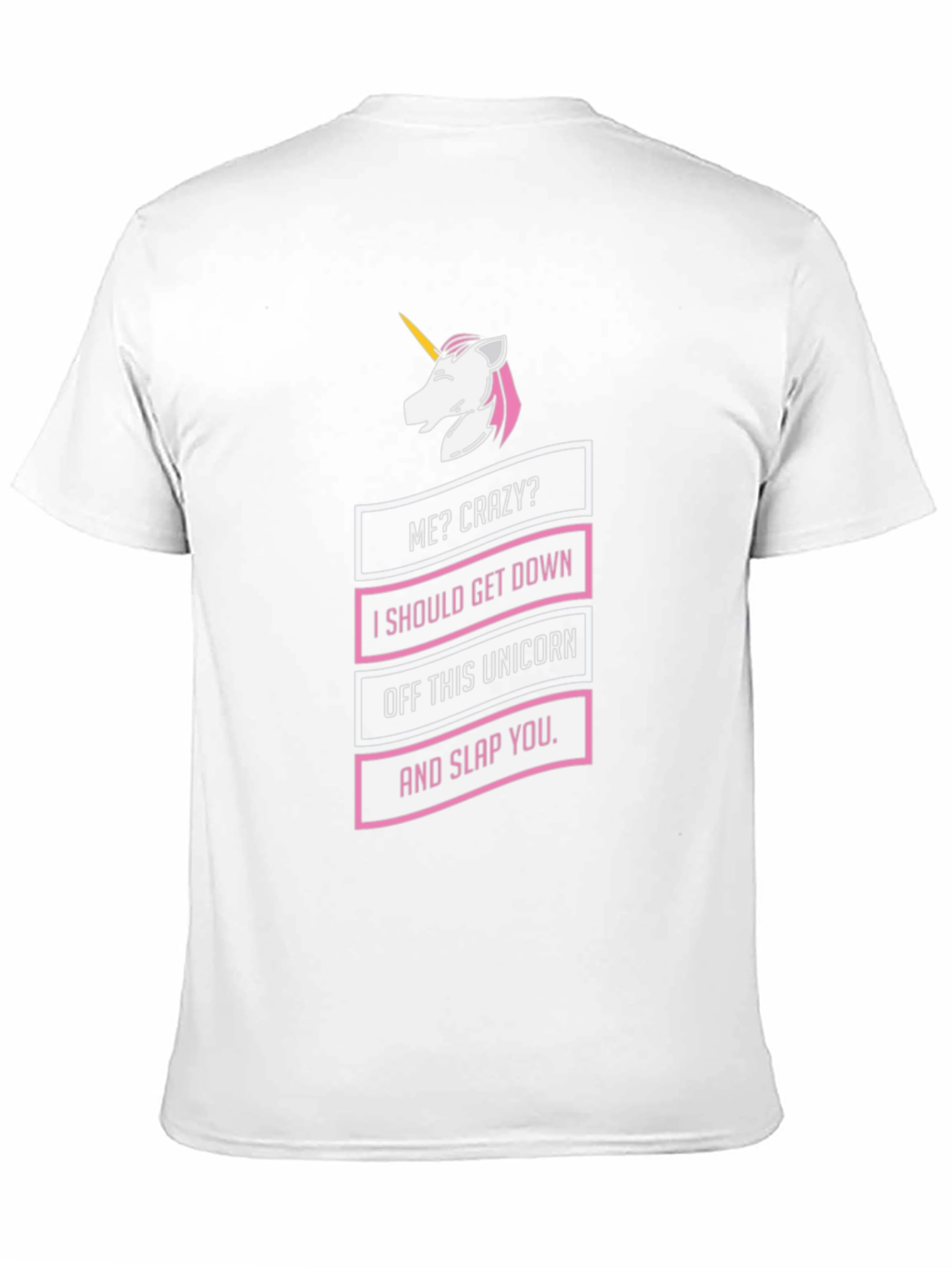 Black Me Crazy? Unicorn T-Shirt view 11