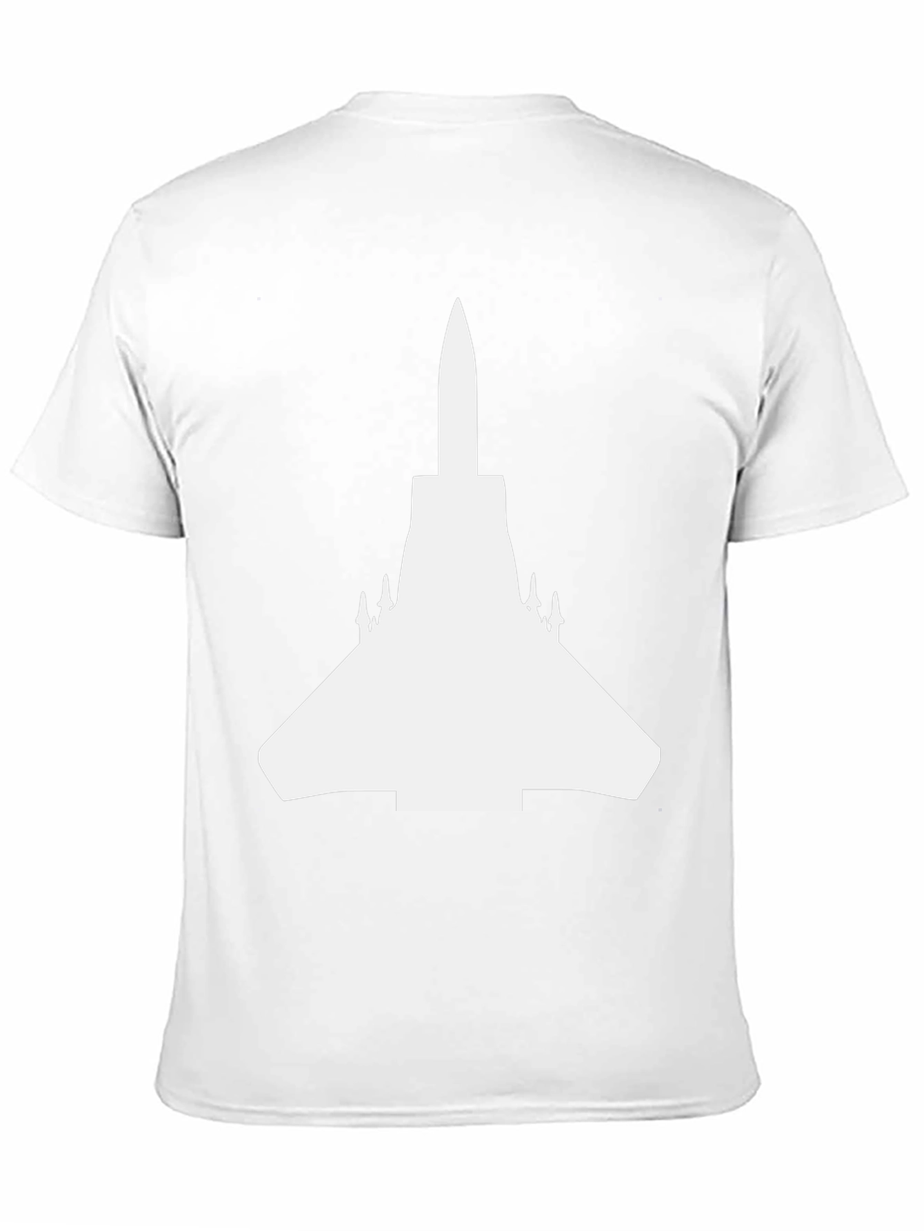 Black Fighter Jet Graphic Tee - Classic Black view 11