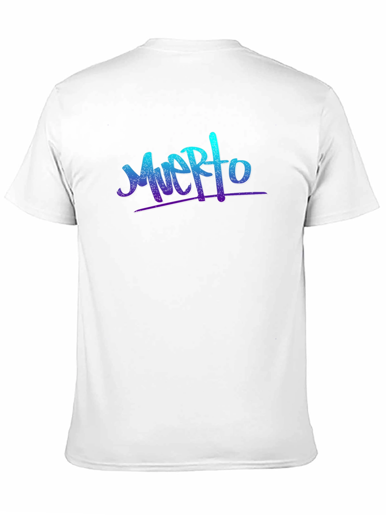 Black Muerto Graphic T-Shirt - Men's Casual Tee view 11