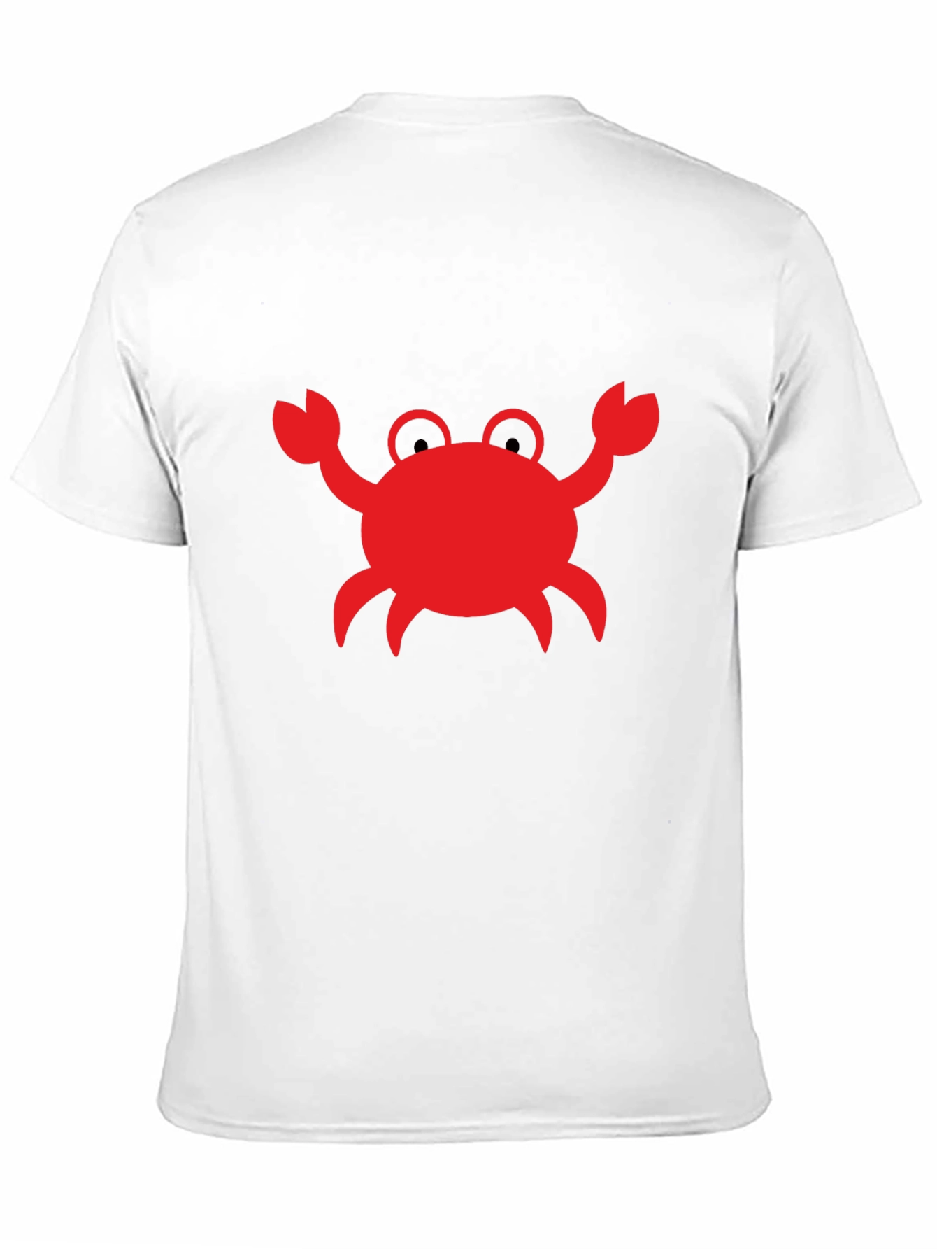 Black Crab Graphic T-Shirt - Black Cotton Tee view 11
