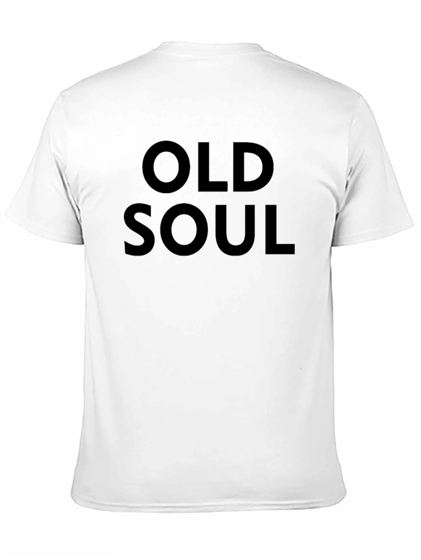 Black Old Soul Graphic Tee - Classic Style view 11