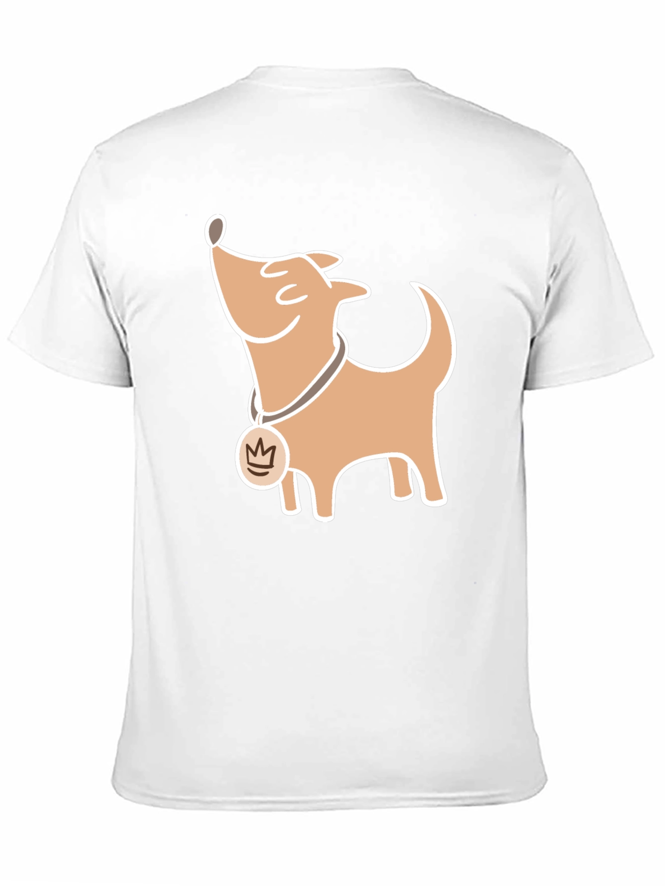 Black Cartoon Dog Graphic T-Shirt, Casual Style view 11