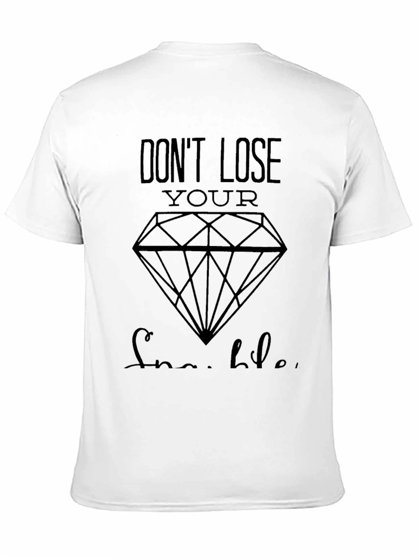Black Don't Lose Your Sparkle Black T-Shirt view 11