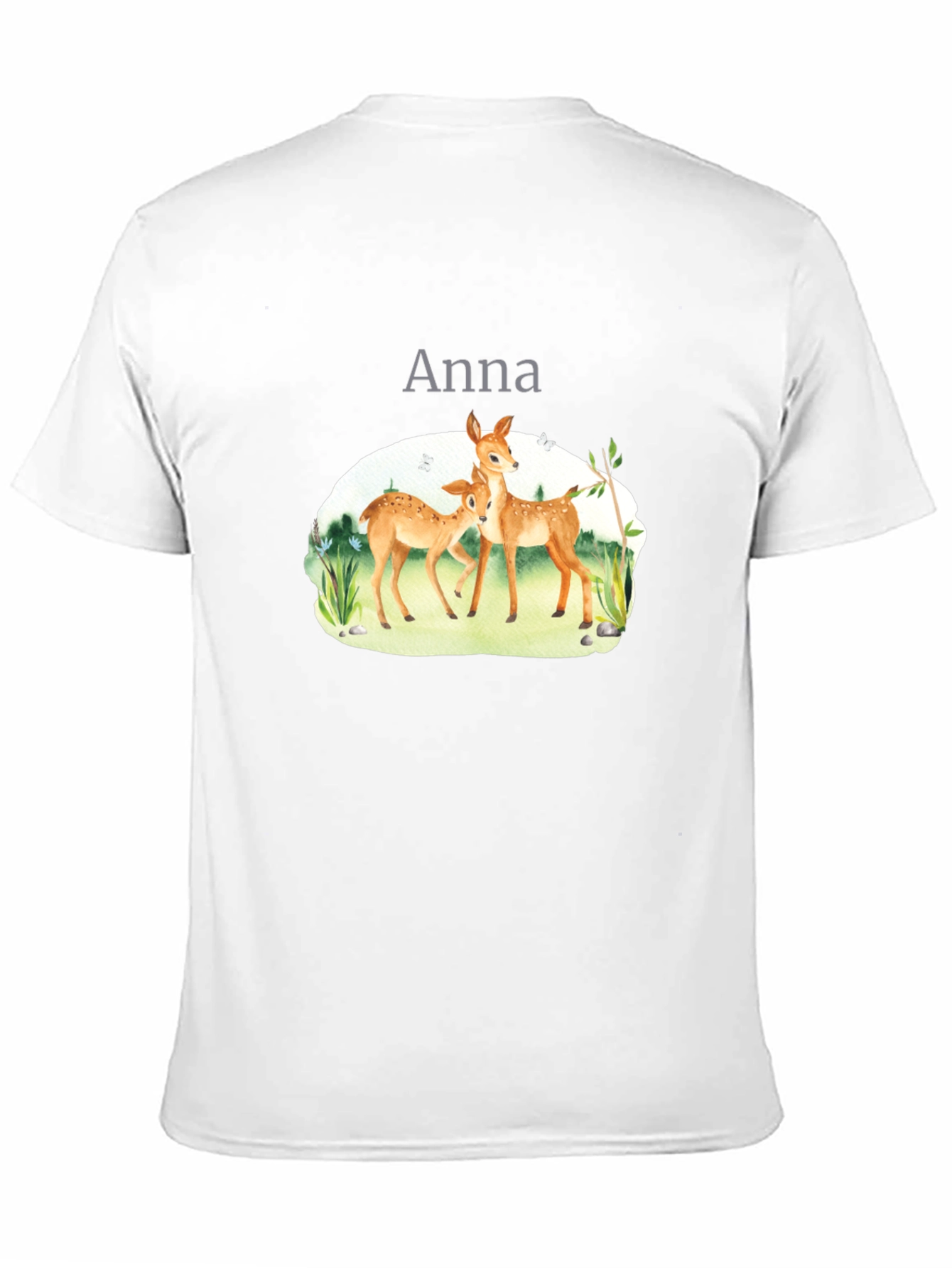 Black Deer Graphic Tee - Anna - Black view 11