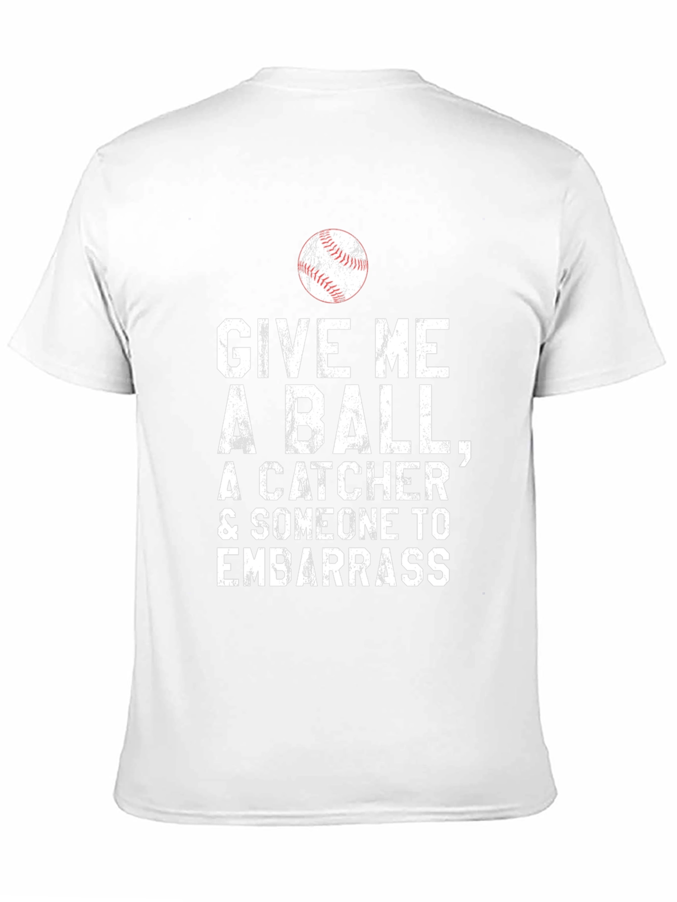 Black Give Me a Ball Graphic Tee view 11