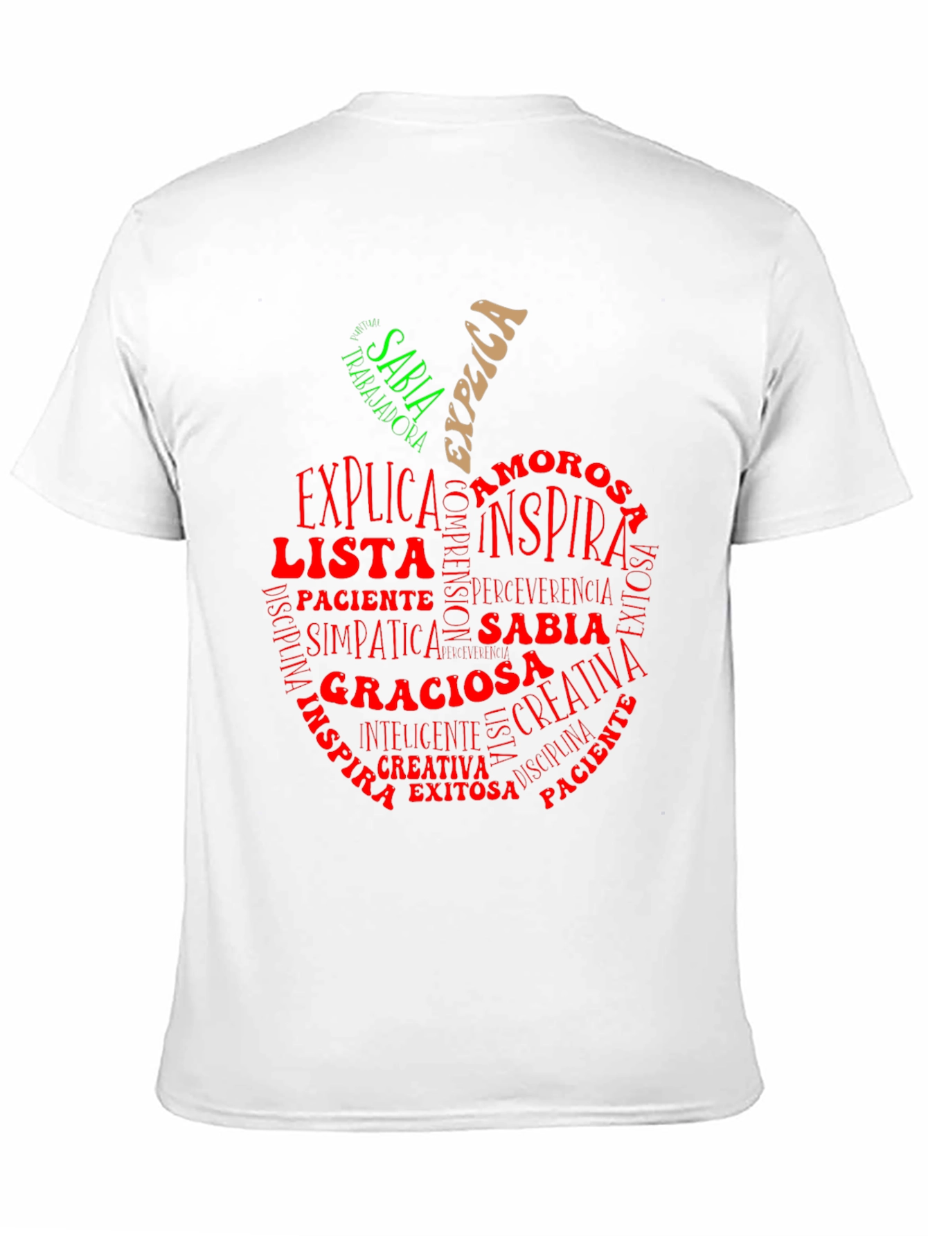 Black Teacher Appreciation Apple Graphic Tee view 11