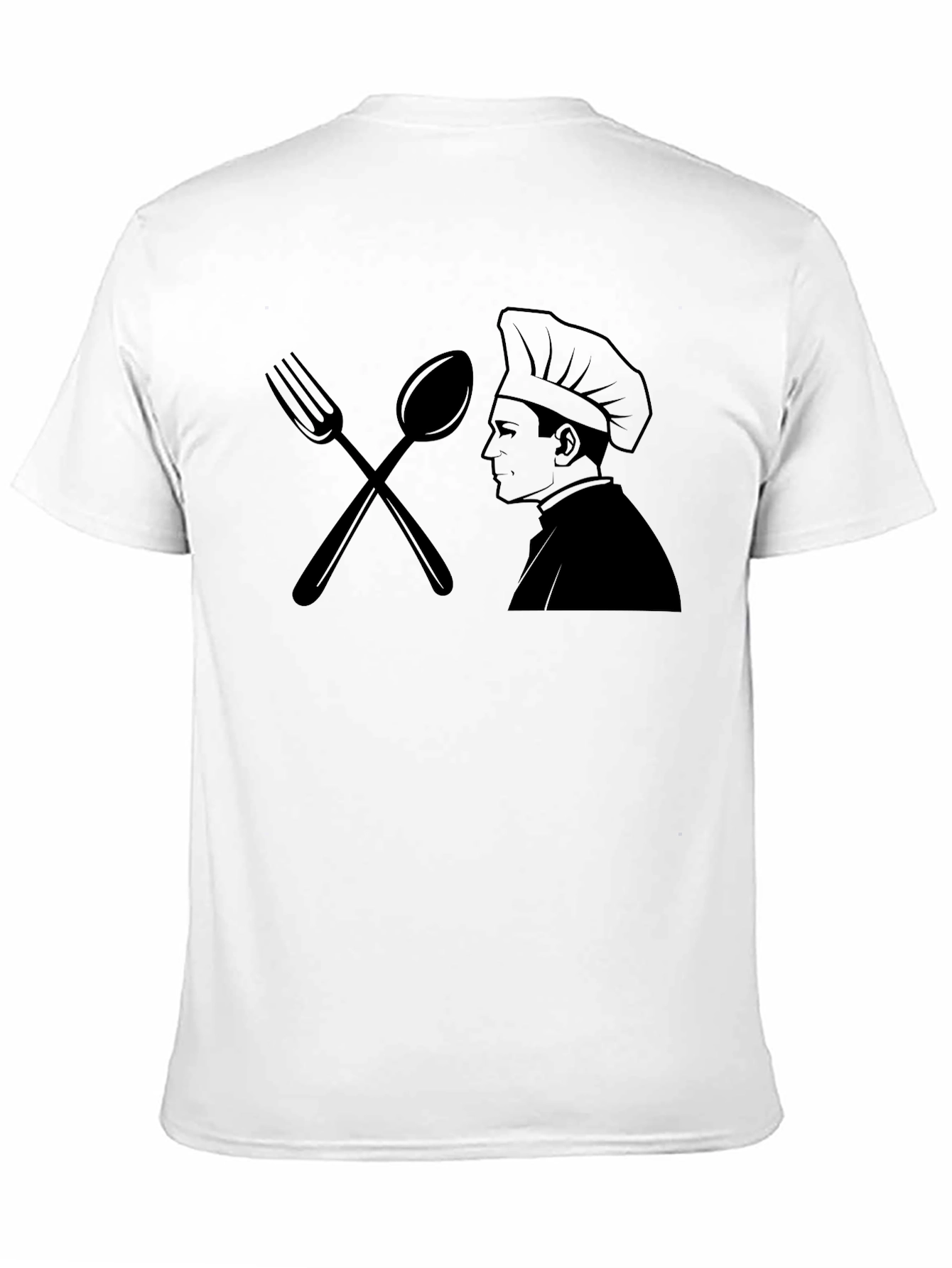 Black Chef Graphic T-Shirt - Culinary Design view 11