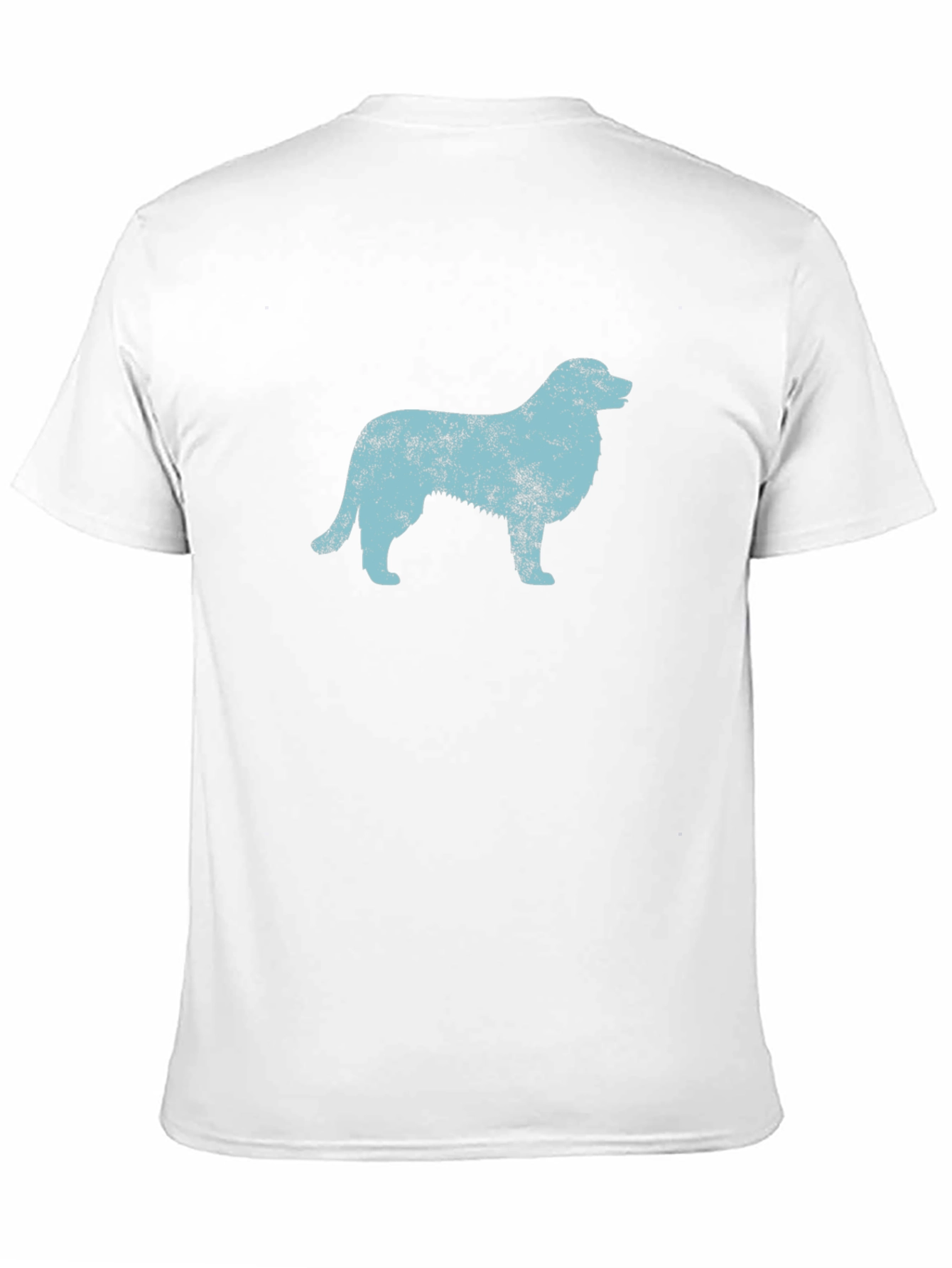 Black Dog Silhouette Graphic Black T-Shirt view 11