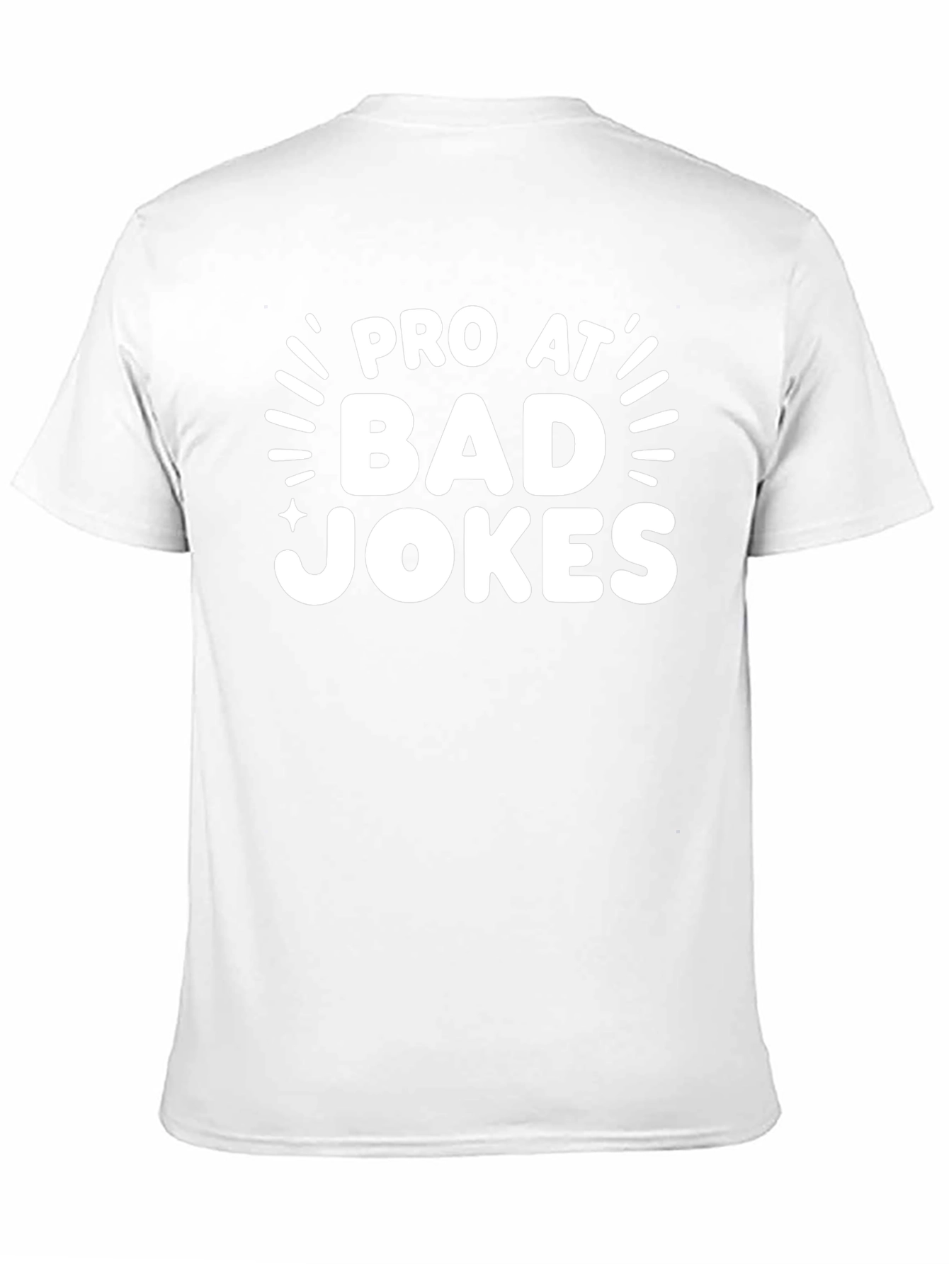 Black Pro At Bad Jokes Graphic T-Shirt - Funny Tee view 11