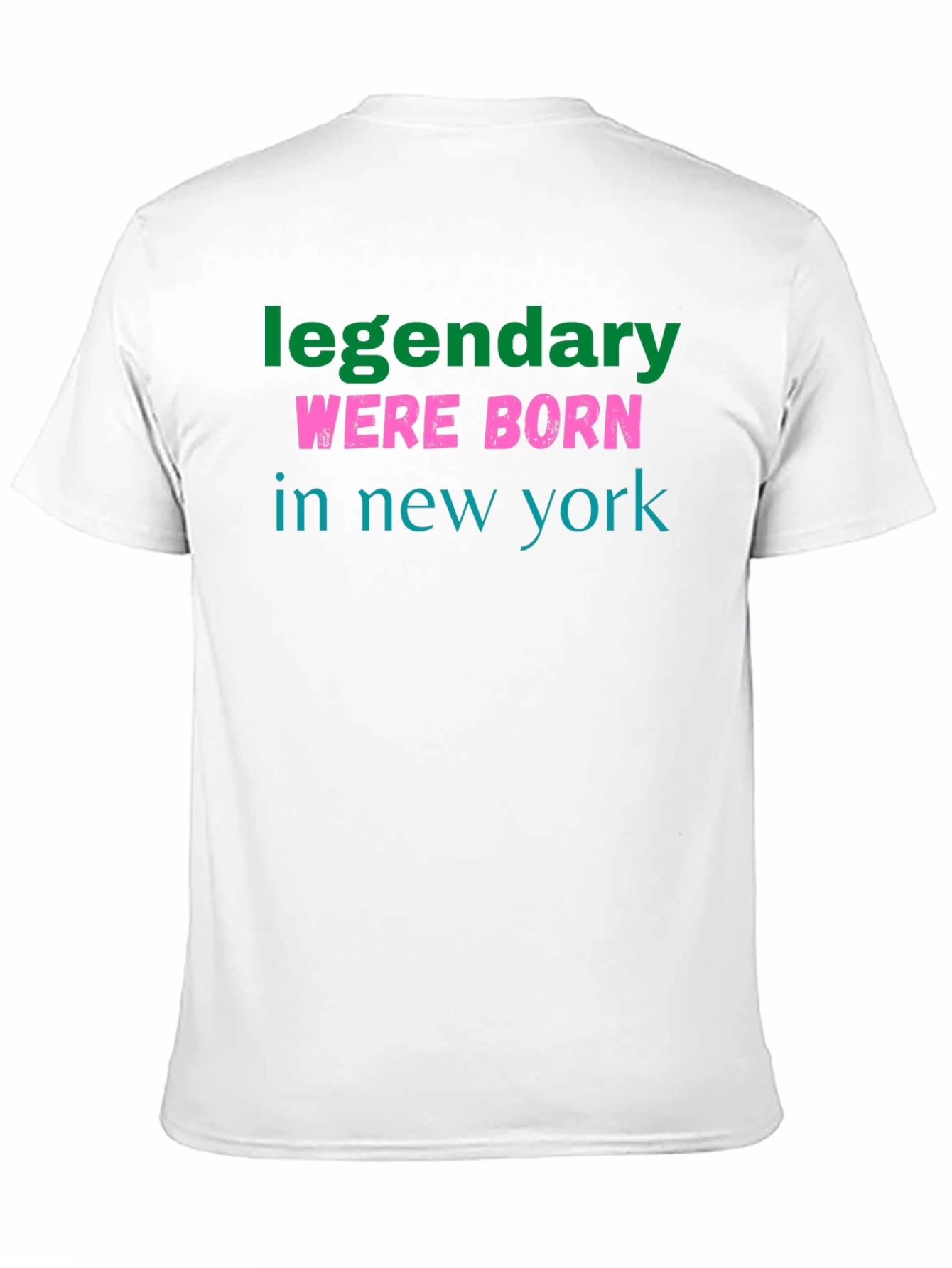 Black Legendary Born in New York Graphic Tee view 11