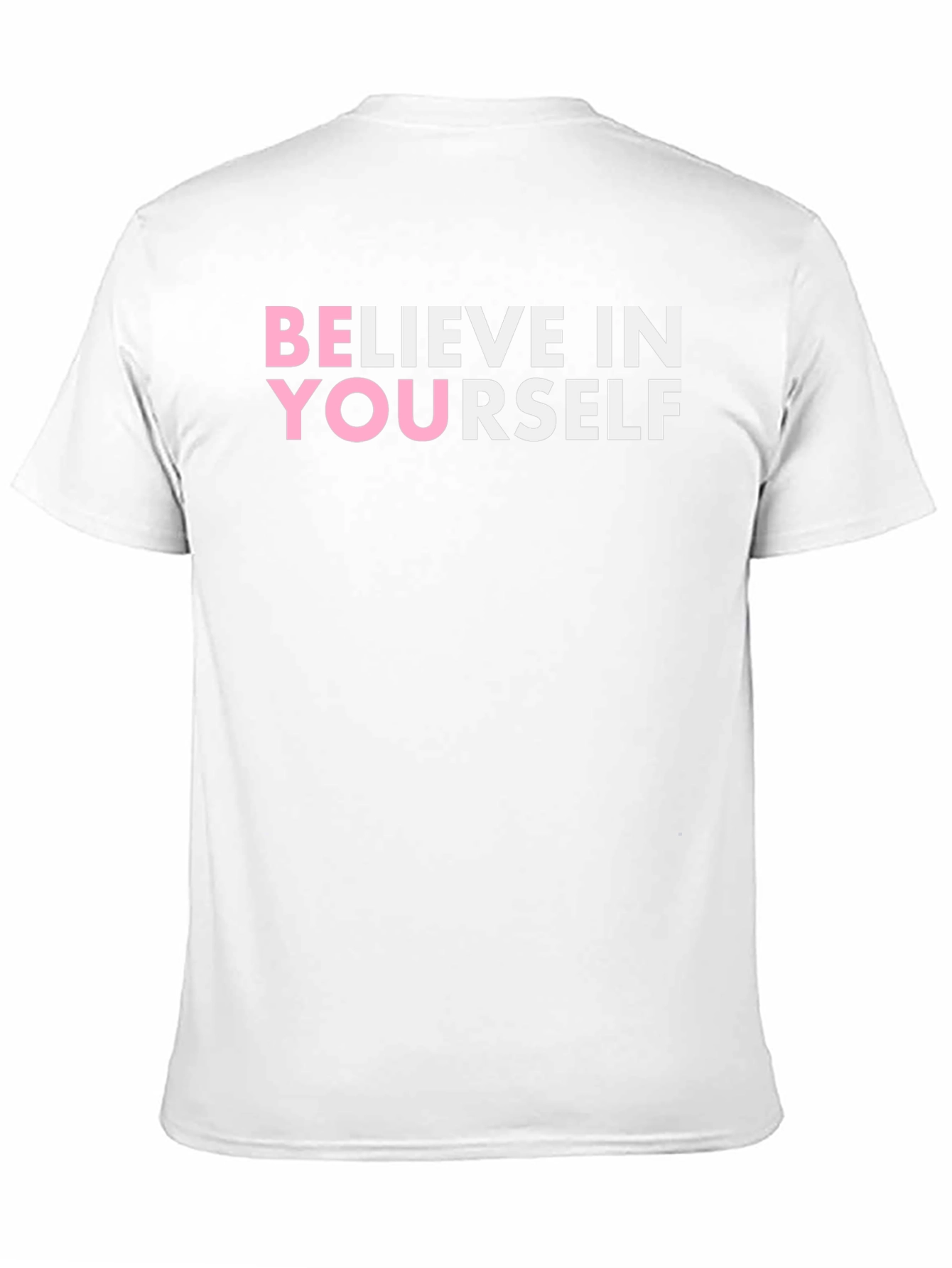 Black Believe In Yourself Black T-Shirt view 11