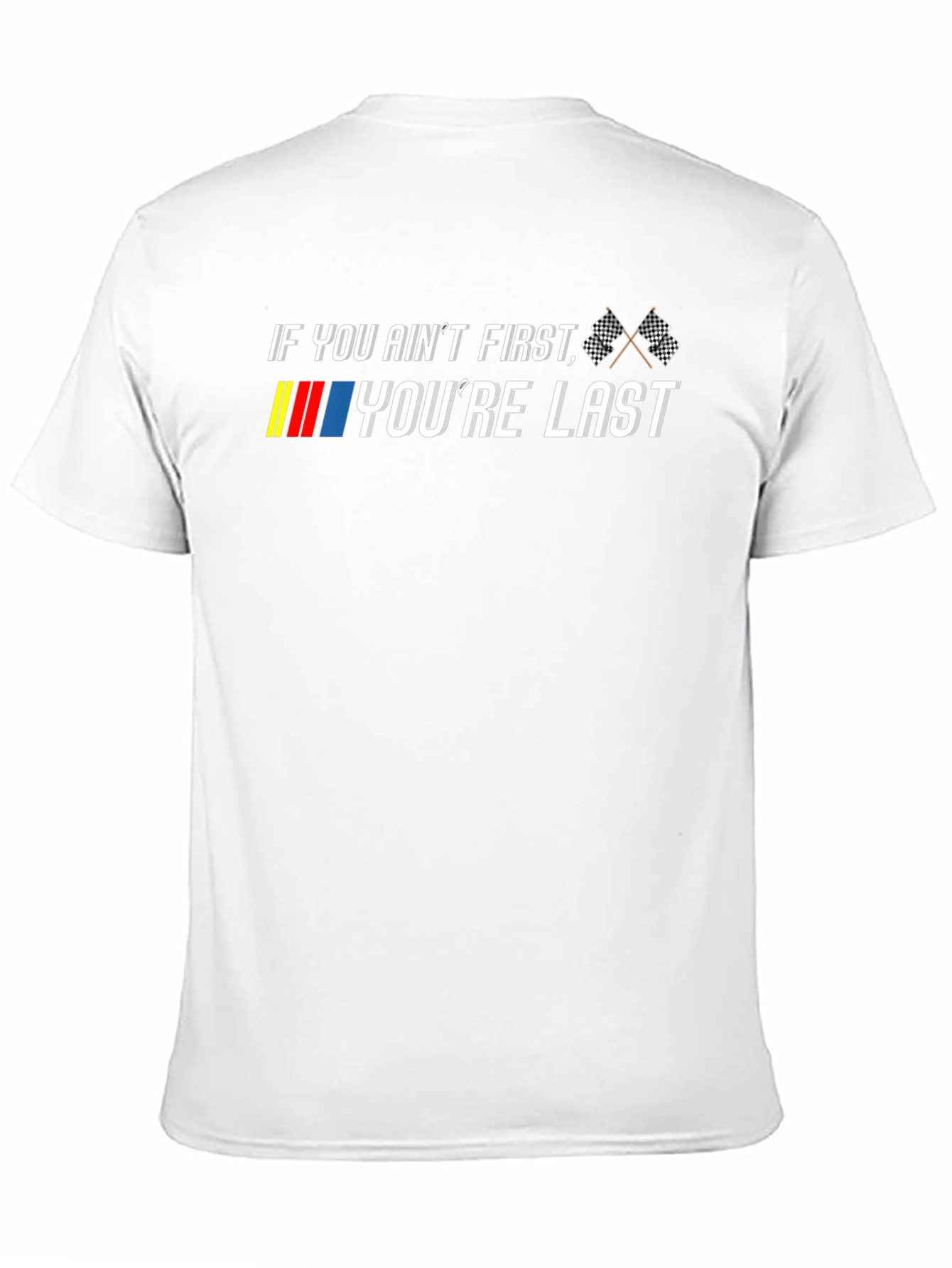 Black If You Ain't First T-Shirt view 11