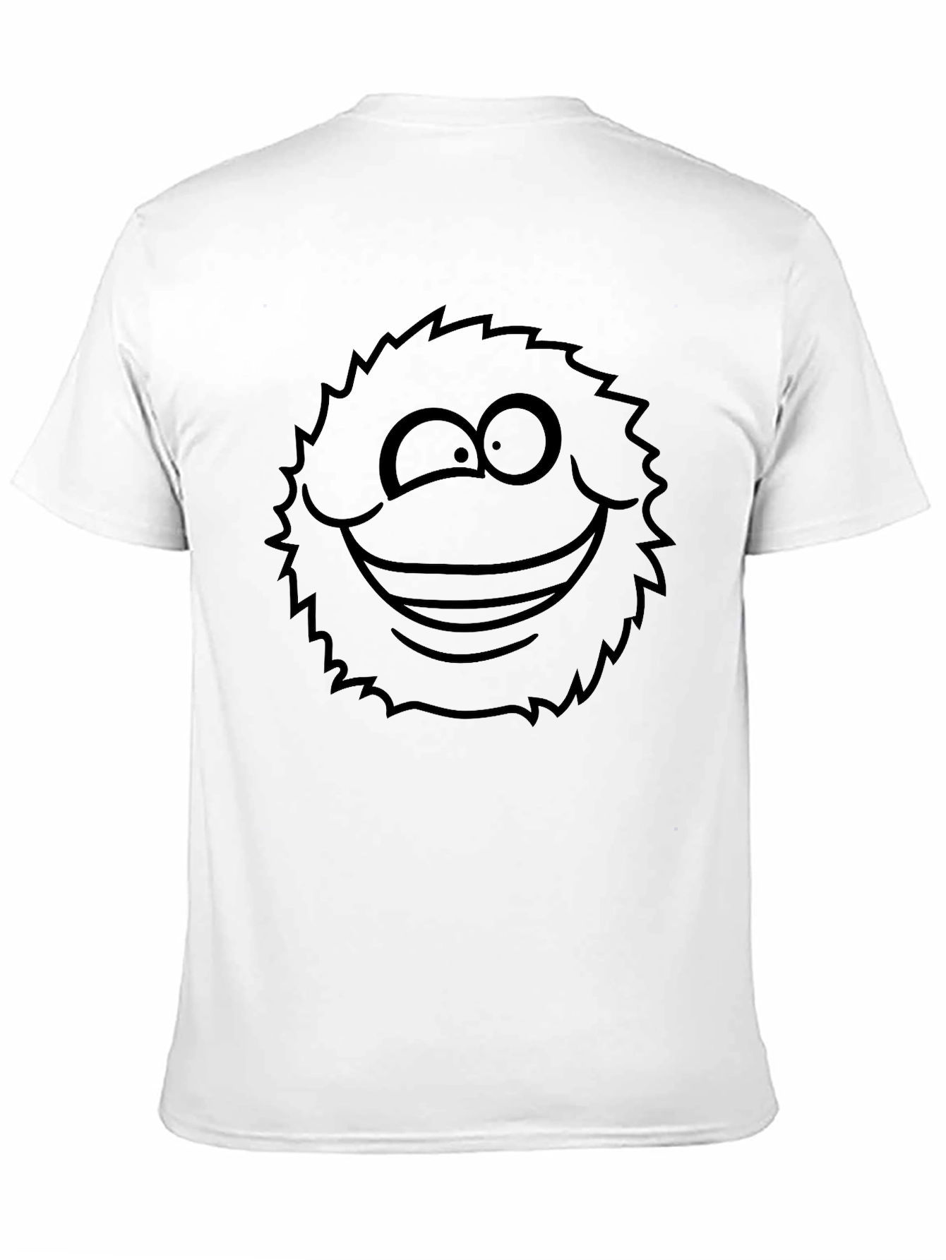 Black Winking Smiley Face Graphic Tee - Soft Black T-Shirt view 11