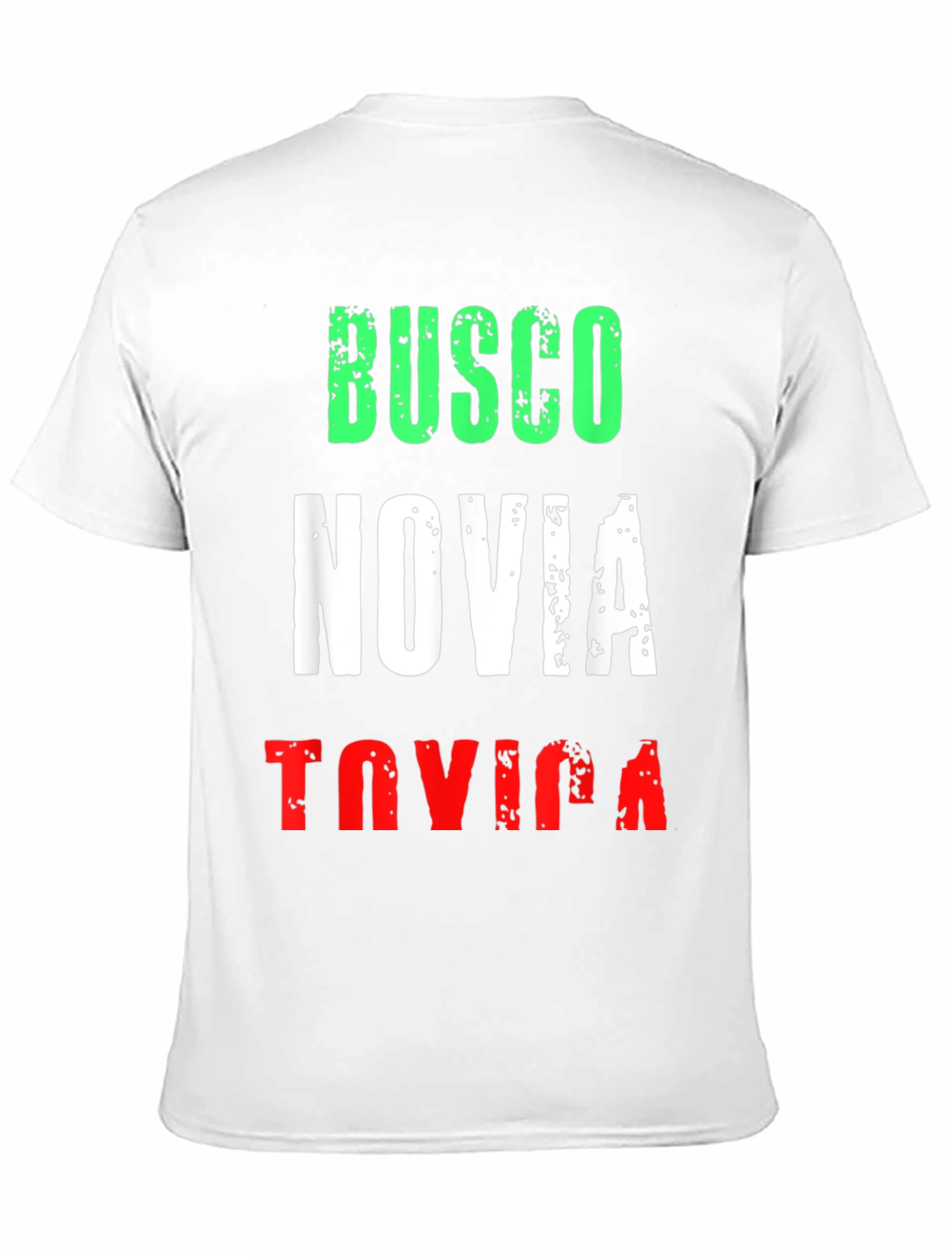 Black Funny "Busco Novia" T-Shirt - Novelty Bachelor Tee view 11