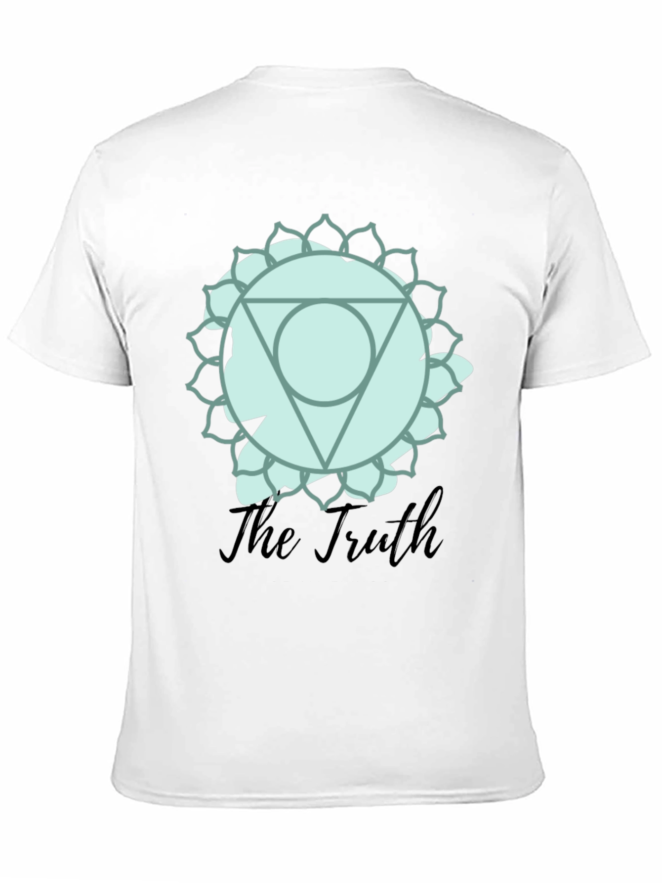 Black Truth Chakra Graphic T-Shirt - Mens Black Tee view 11