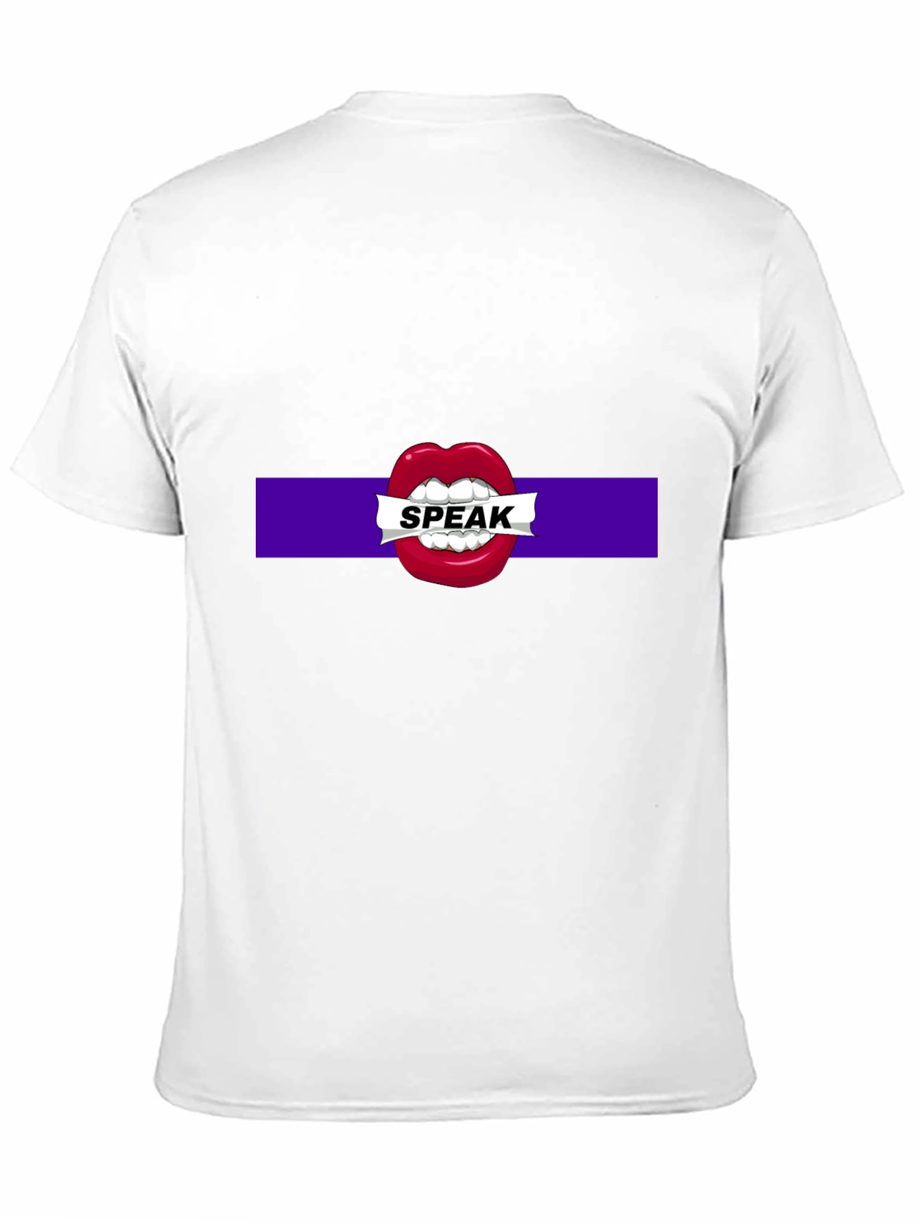 Black Speak Up Graphic Tee - Bold Expression T-Shirt view 11