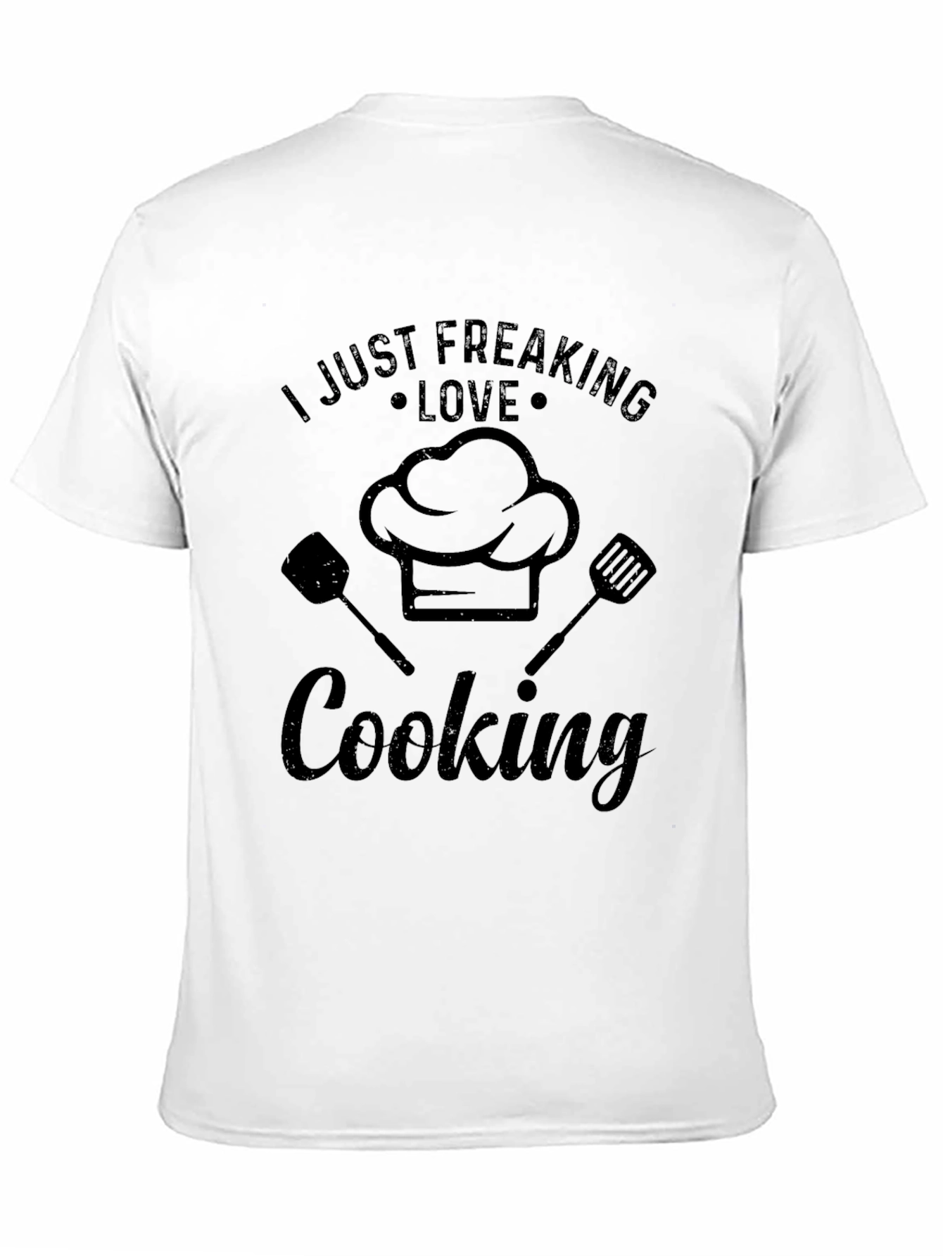 Black Funny Cooking Lover's Graphic T-Shirt view 11