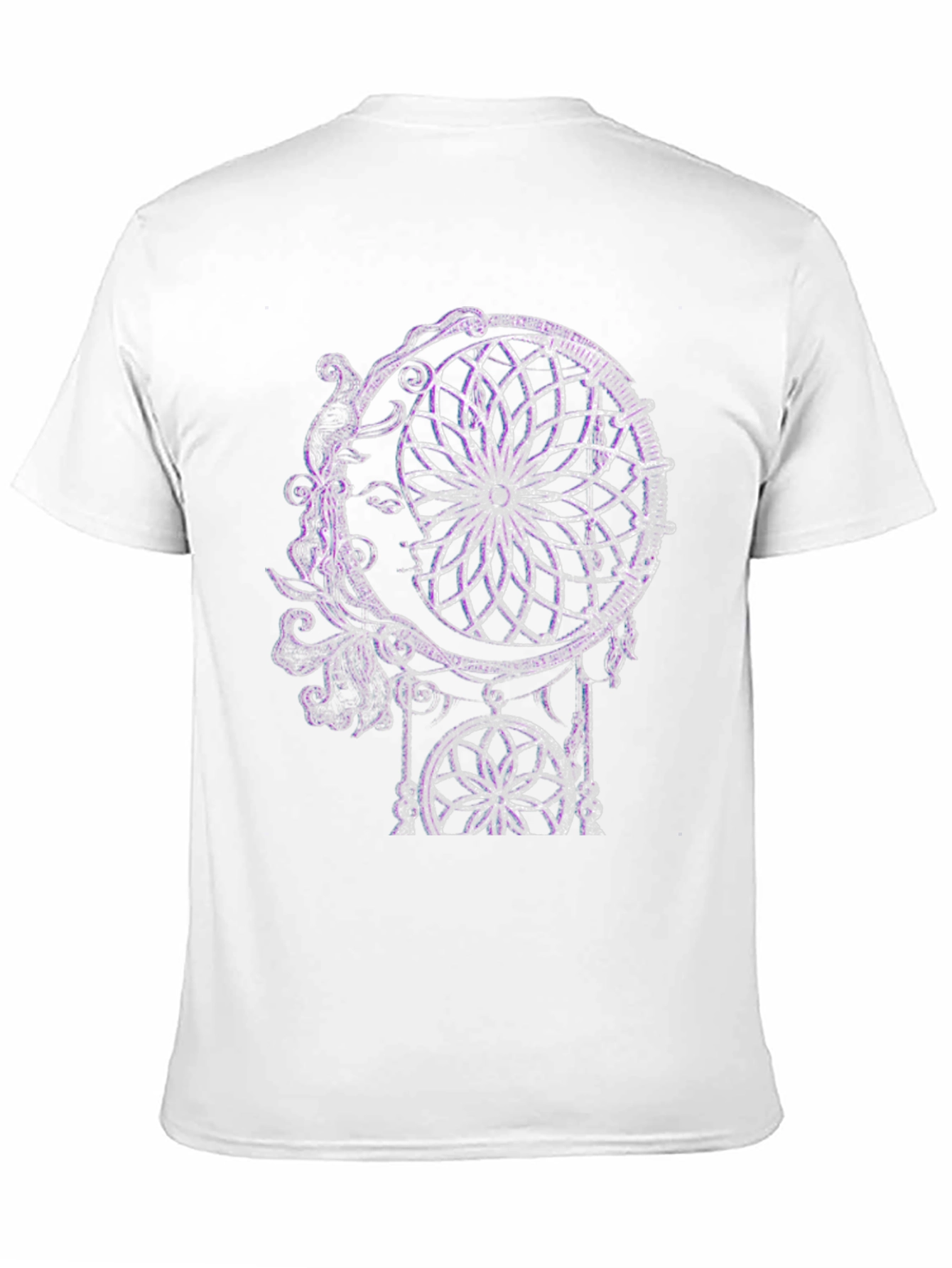 Black Dreamcatcher Graphic Tee - Black Cotton Blend view 11