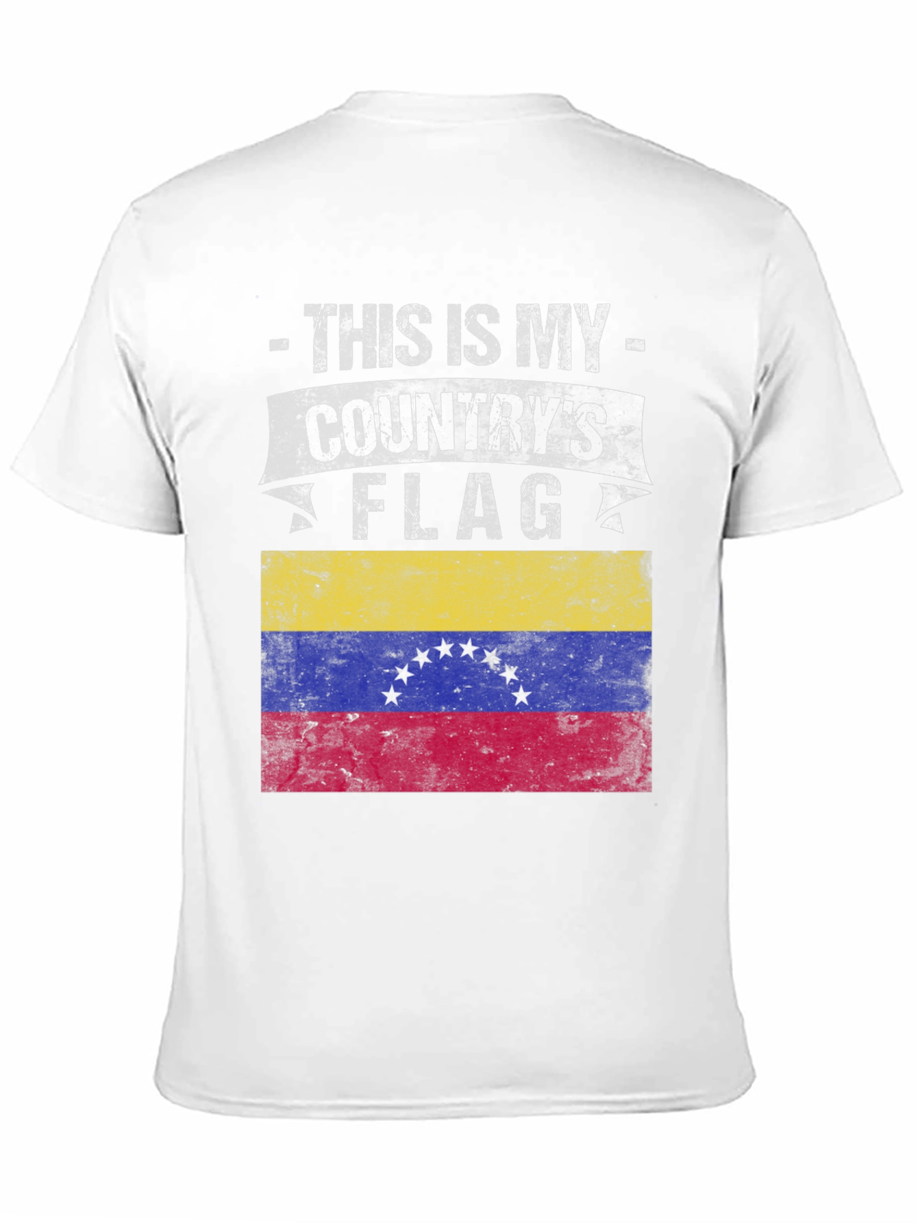 Black Venezuela Flag T-Shirt - Country Pride Tee view 11