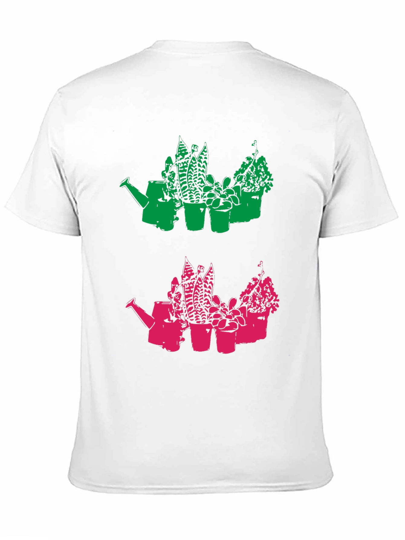 Black Botanical Print T-Shirt - Garden Lover's Tee view 11