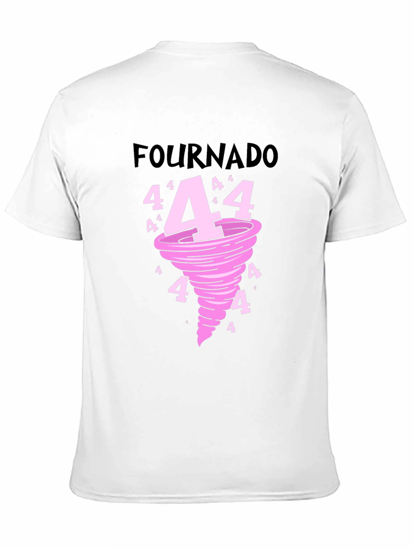 Black Fournado Black Graphic Tee view 11