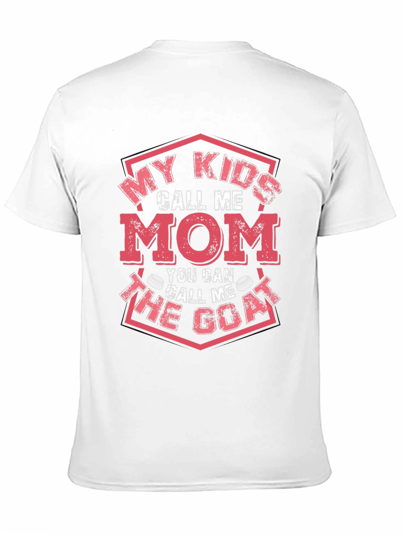 Black My Kids Call Me Mom Funny Graphic T-Shirt view 11