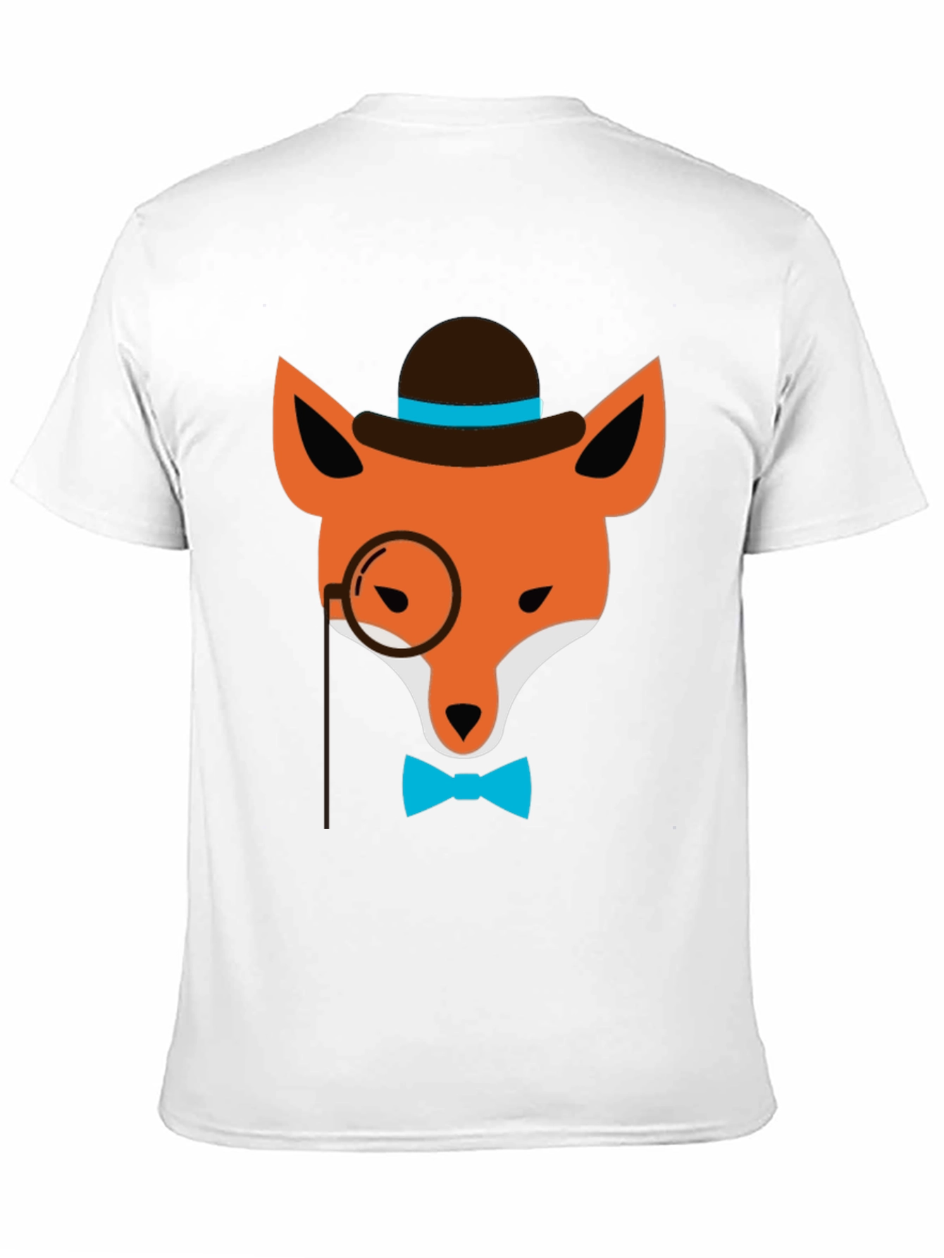 Black Dapper Fox Graphic Tee - Stylish Animal Print view 11