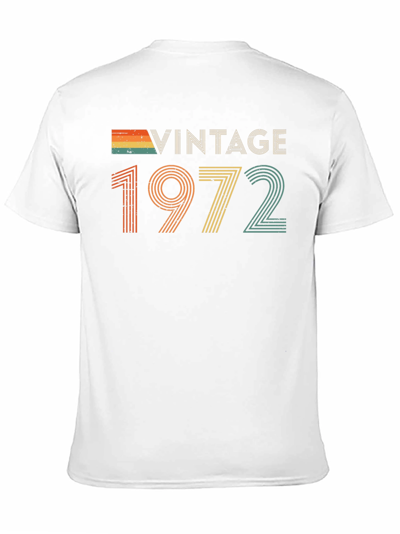 Black Vintage 1972 Retro T-Shirt view 11