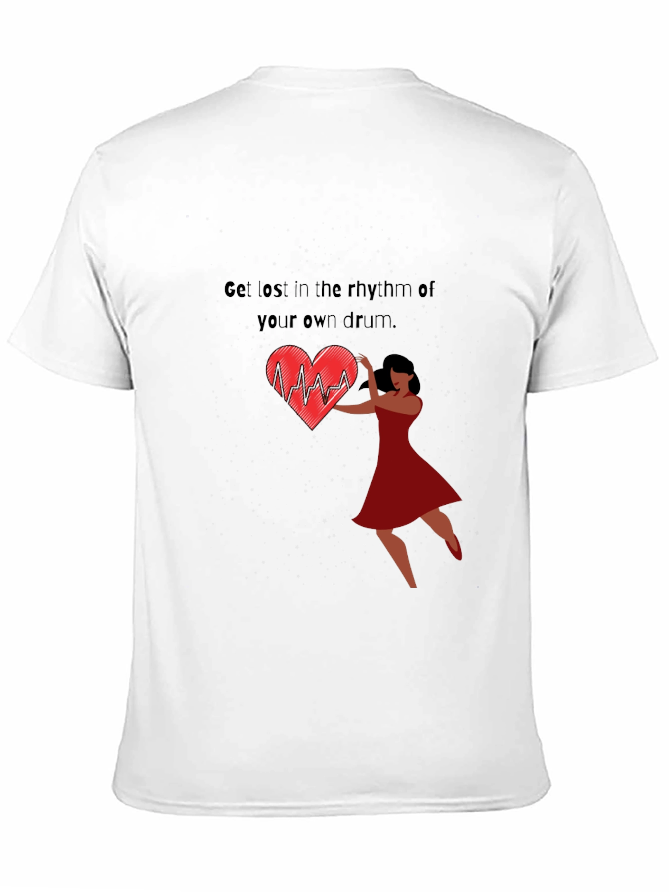 Black Rhythm of Your Own Drum T-Shirt view 11