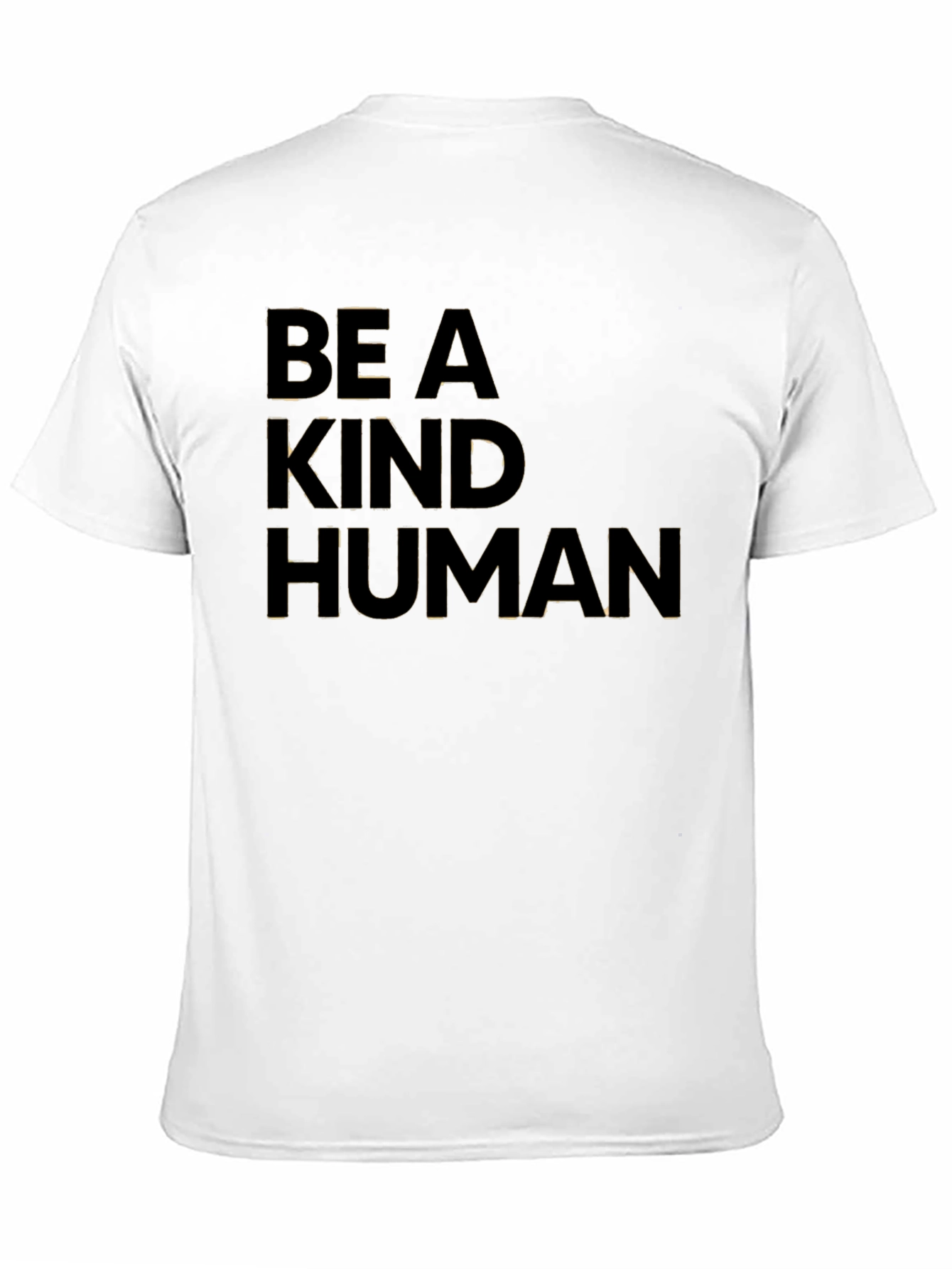 Black Be A Kind Human T-Shirt - Stylish Statement Tee view 11