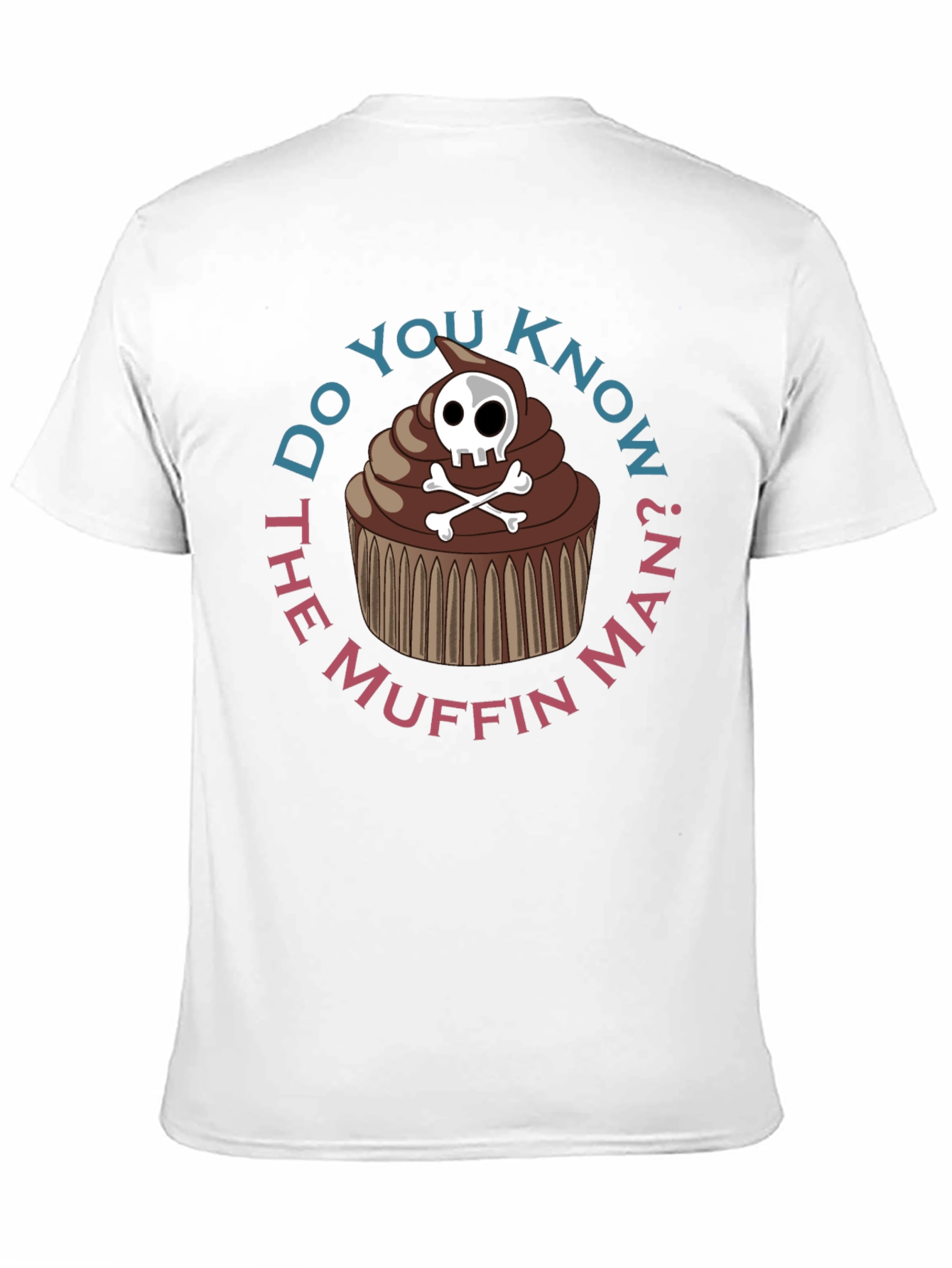 Black Do You Know the Muffin Man? Graphic Tee view 11