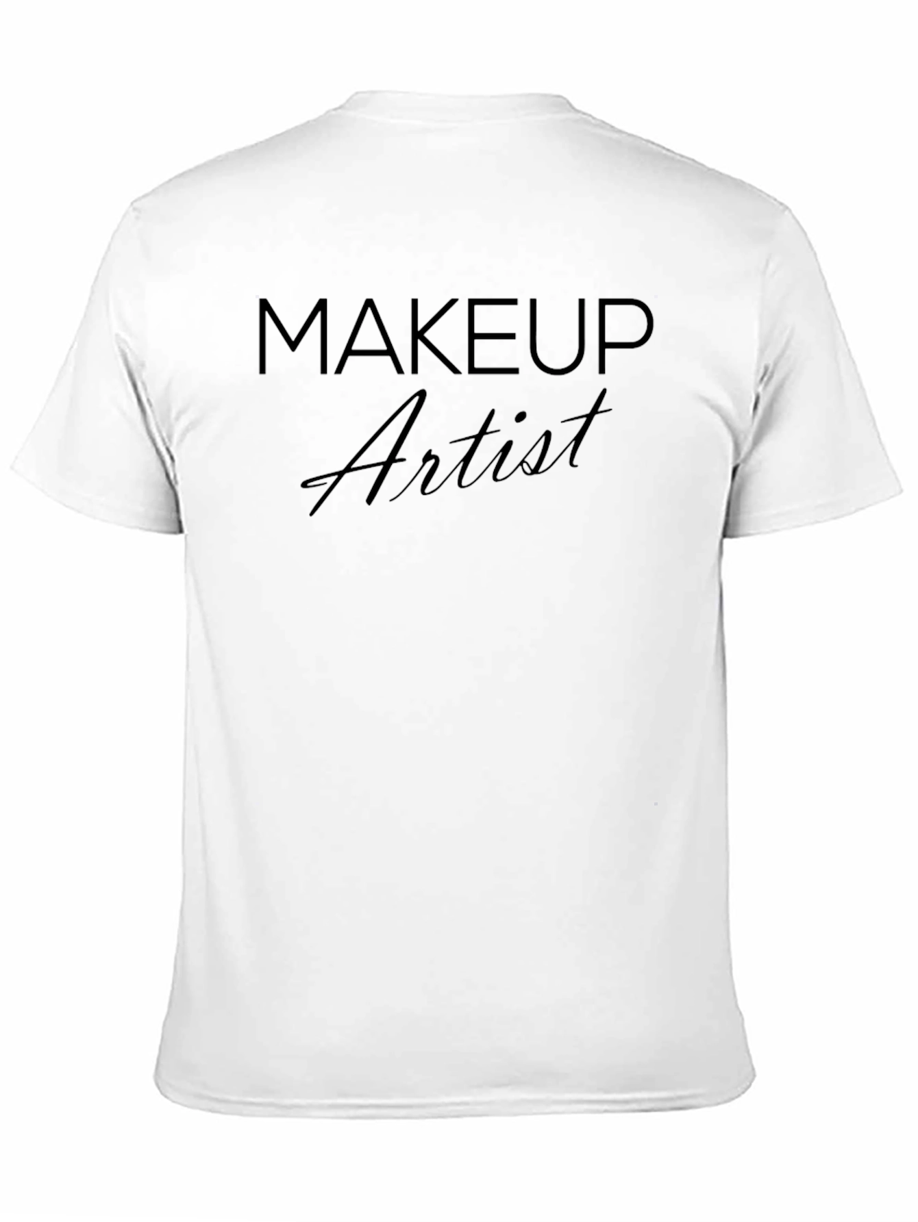 Makeup Artist T-Shirt - Stylish Crew Neck Tee - 11