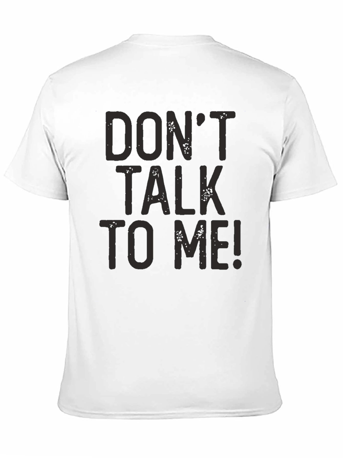 Black Don't Talk To Me! Graphic Print Tee view 11