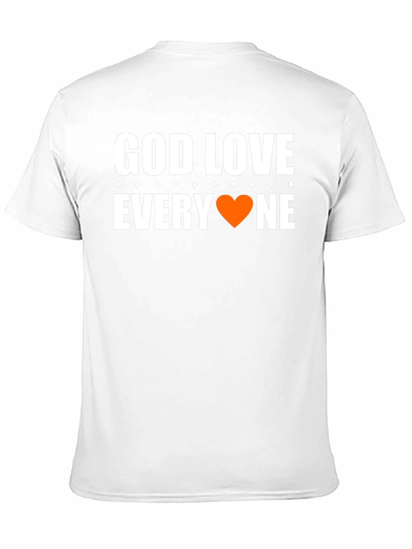 Black God Love Everyone T-Shirt - Graphic Tee view 11