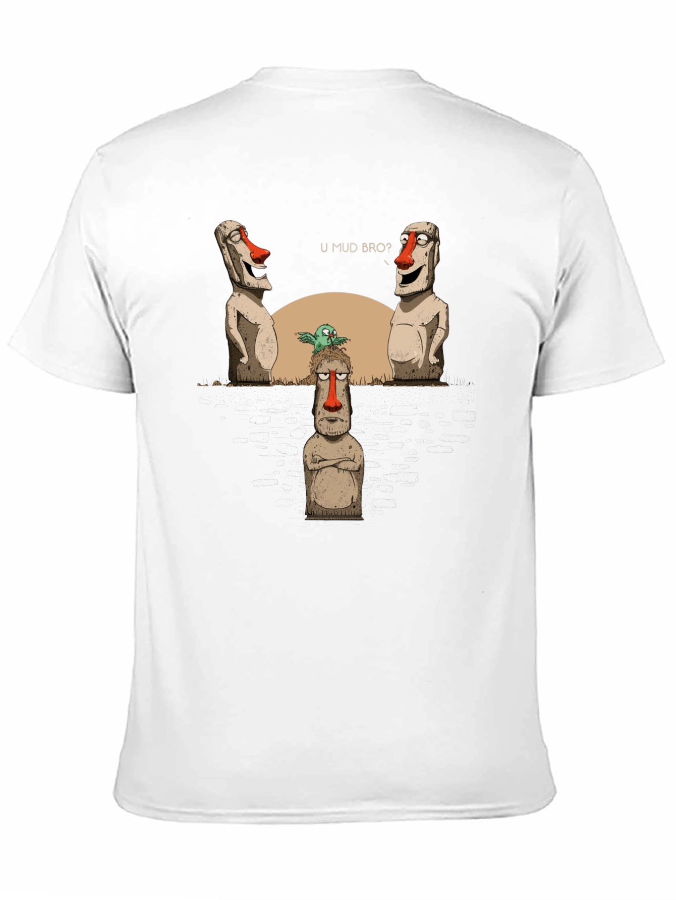 Black U Mud Bro? Funny Graphic T-Shirt view 11