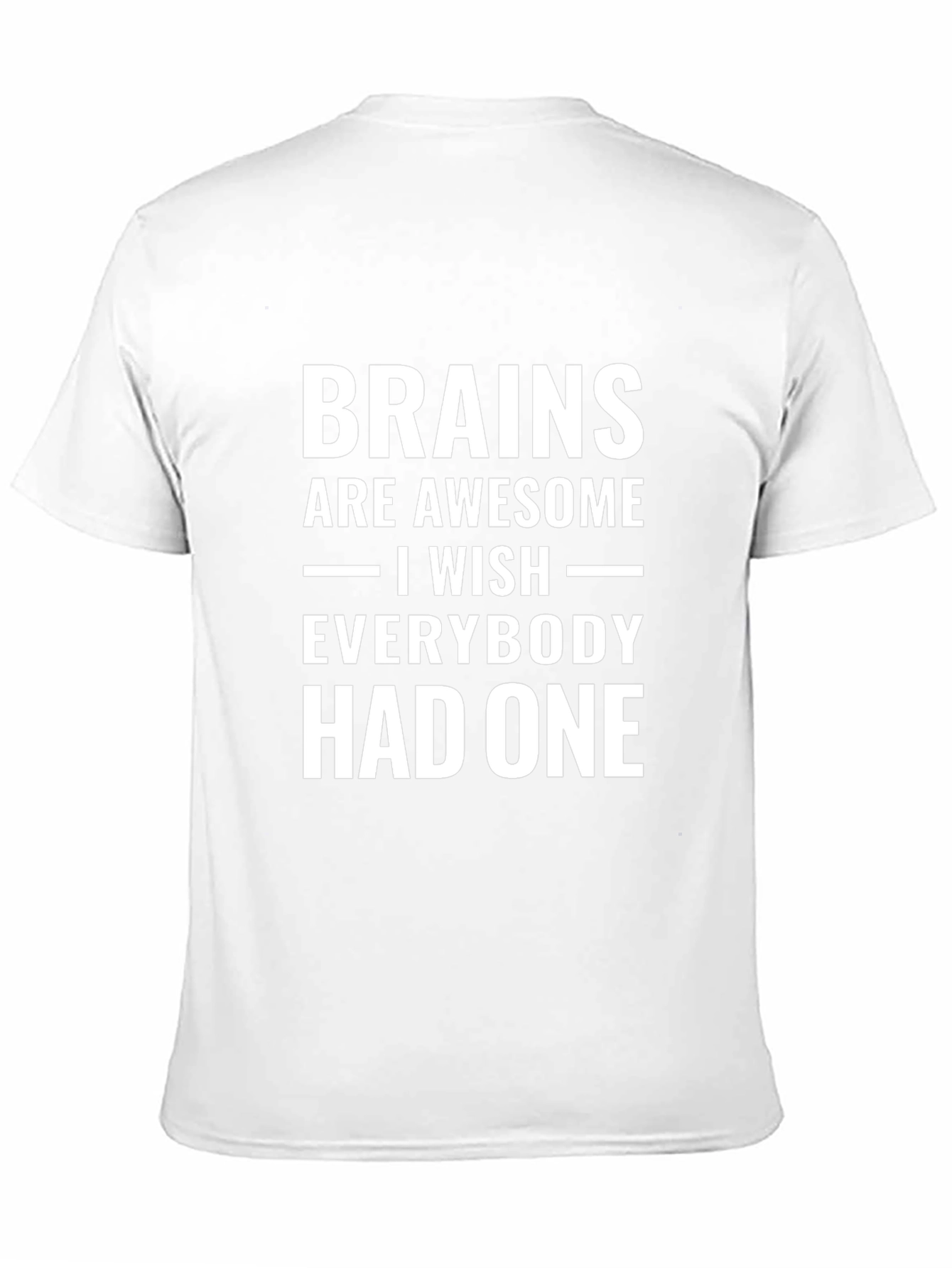 Black Brains Are Awesome Graphic Tee view 11