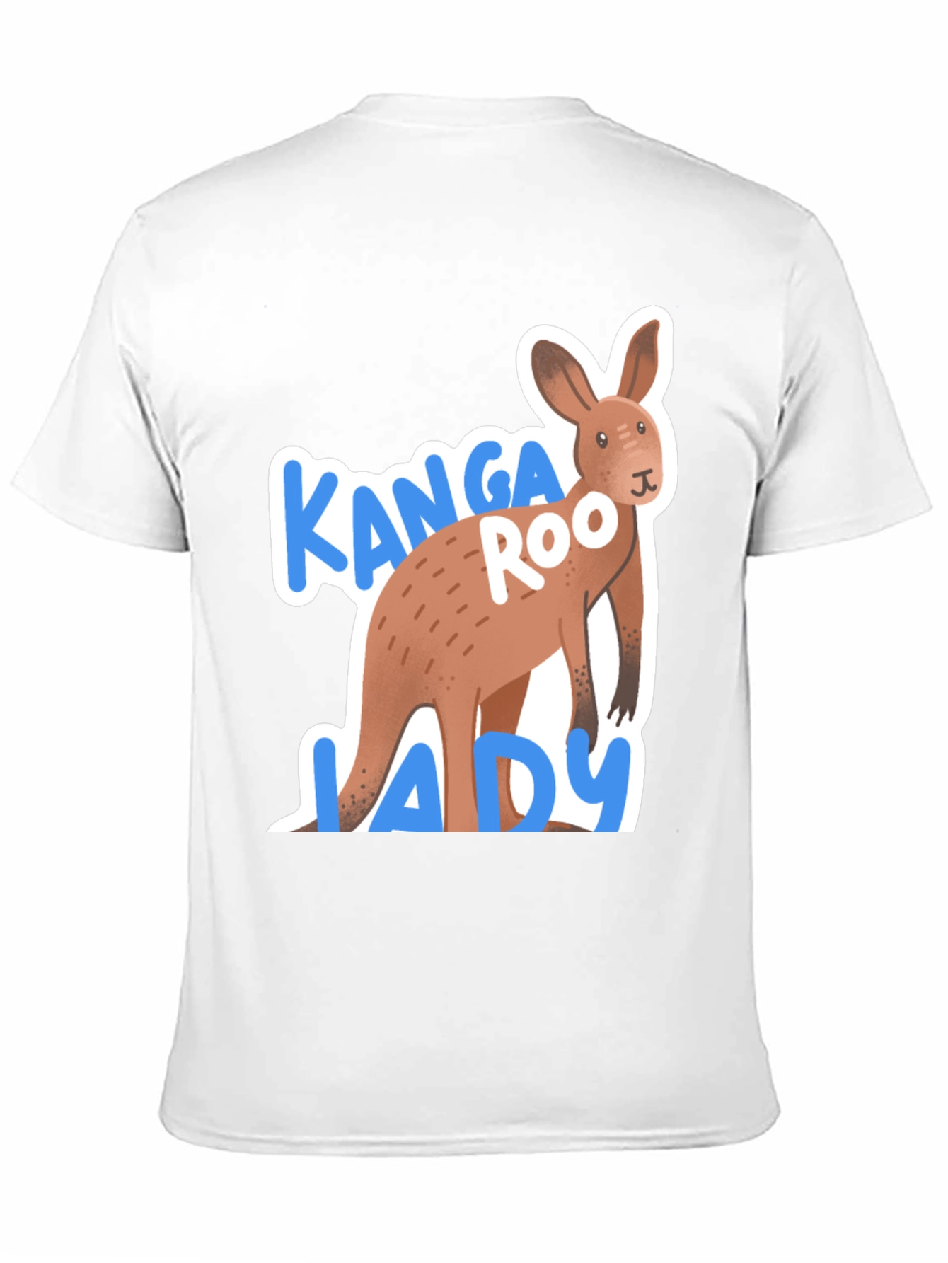 Black Kanga Roo Lady T-Shirt view 11