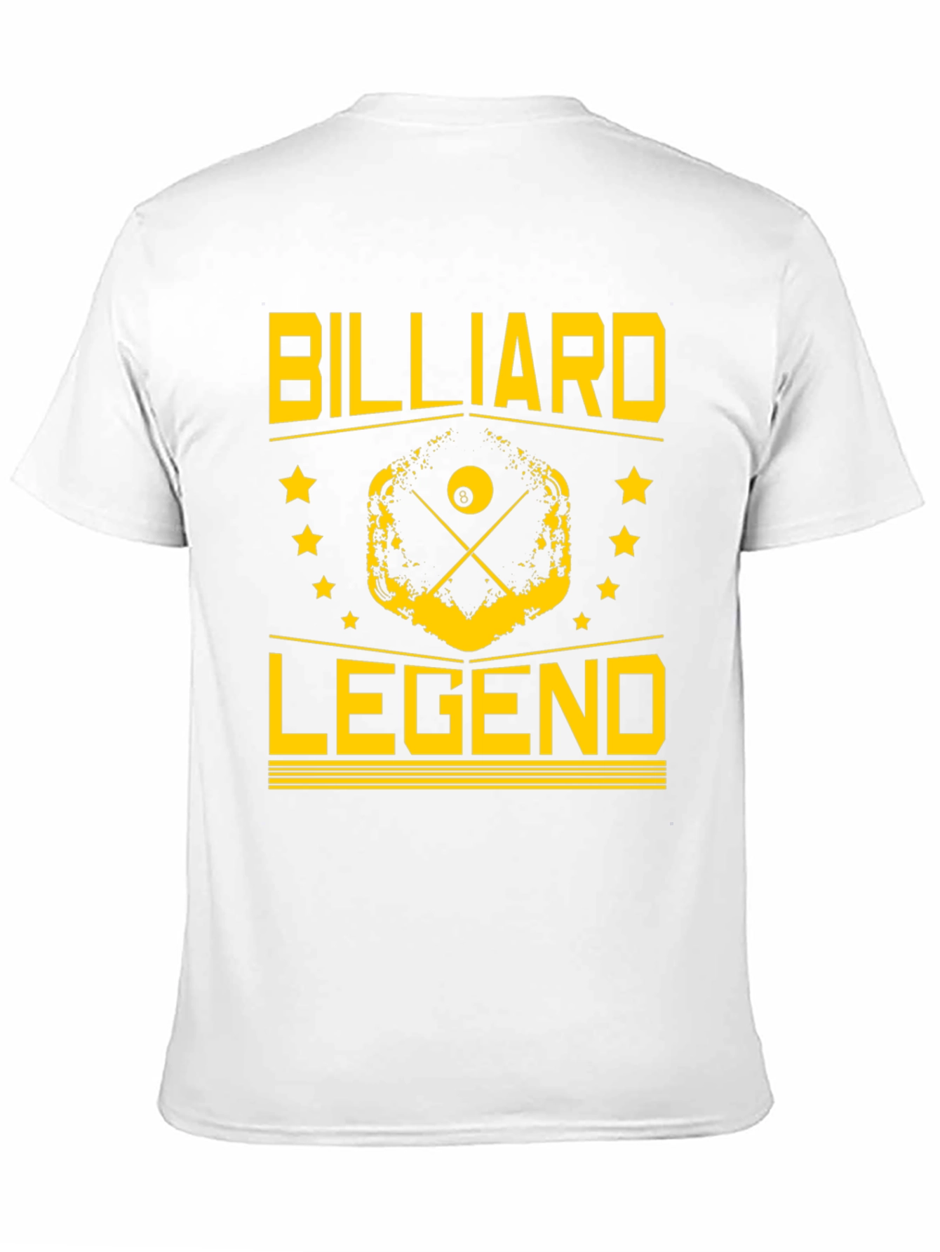 Billiard Legend Black Graphic Tee - 11