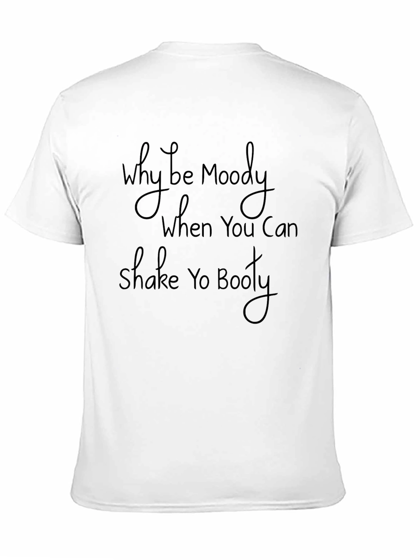 Black Shake Yo Booty T-Shirt - Trendy Tee view 11