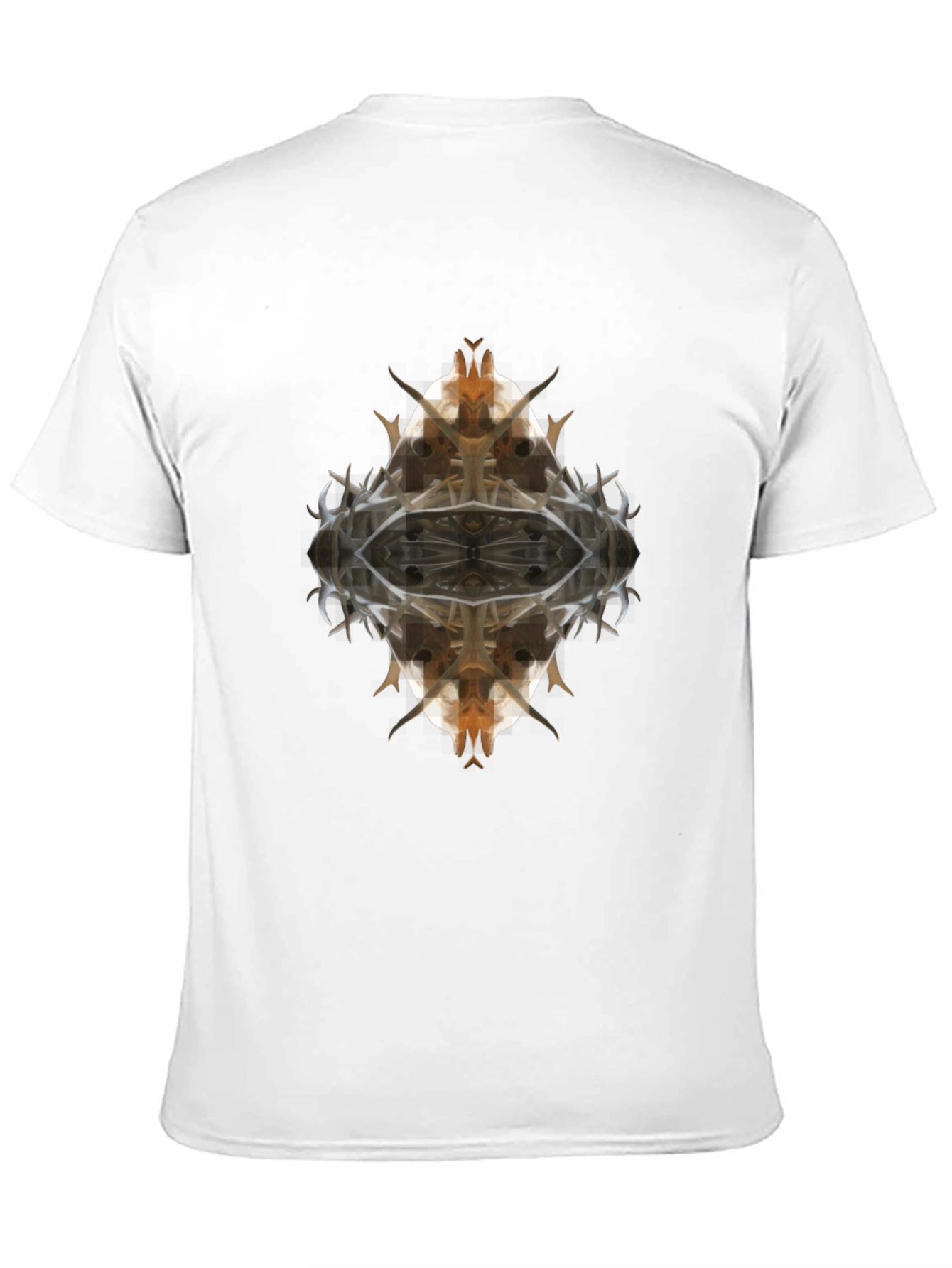 Black Abstract Graphic Tee - Unique Artistic Design view 11