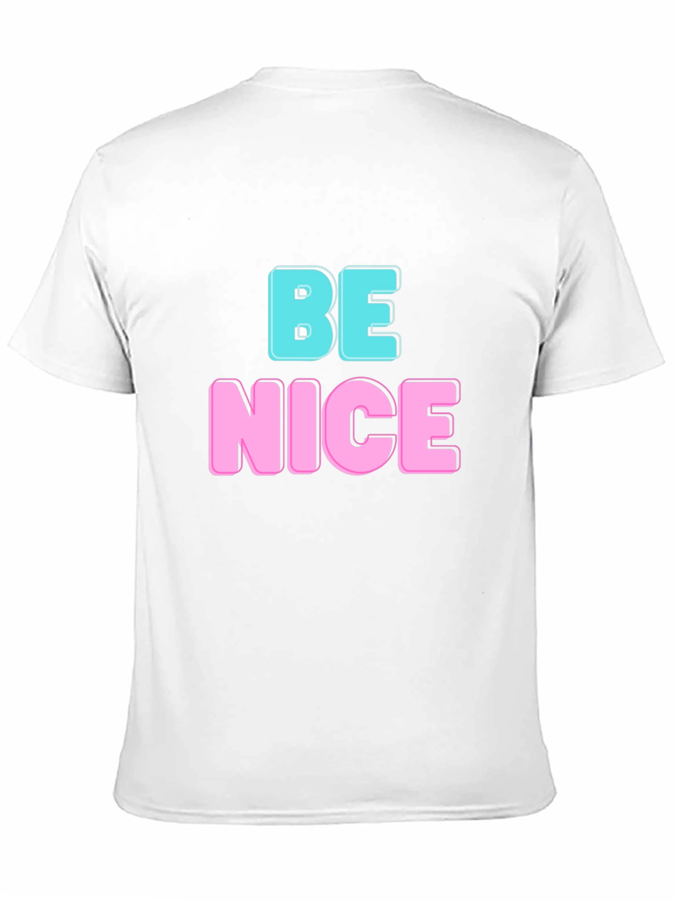 Black Be Nice Graphic T-Shirt - Casual Comfort Fit view 11