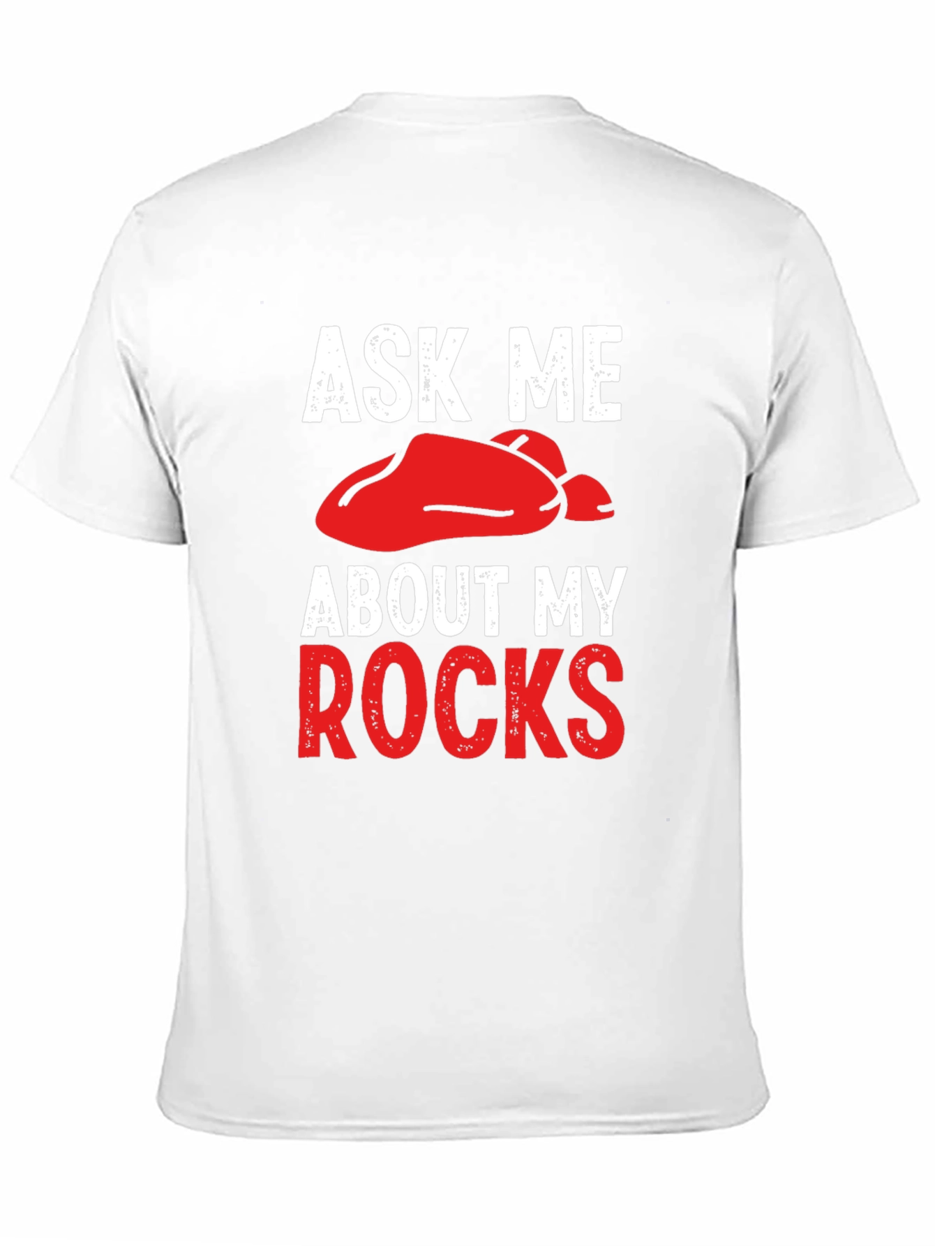 Black Ask Me About My Rocks T-Shirt view 11