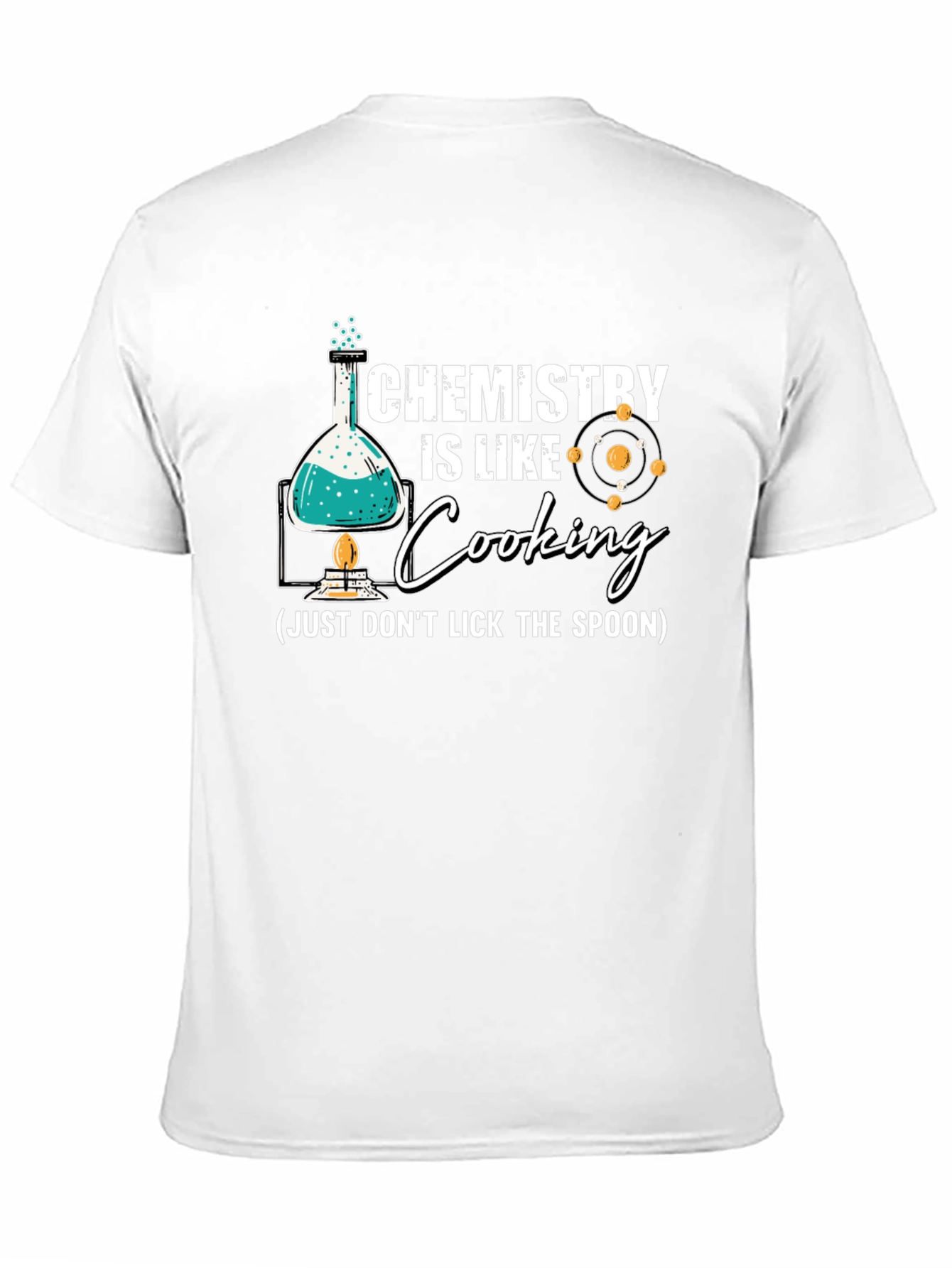 Black Chemistry is Like Cooking Funny T-Shirt view 11