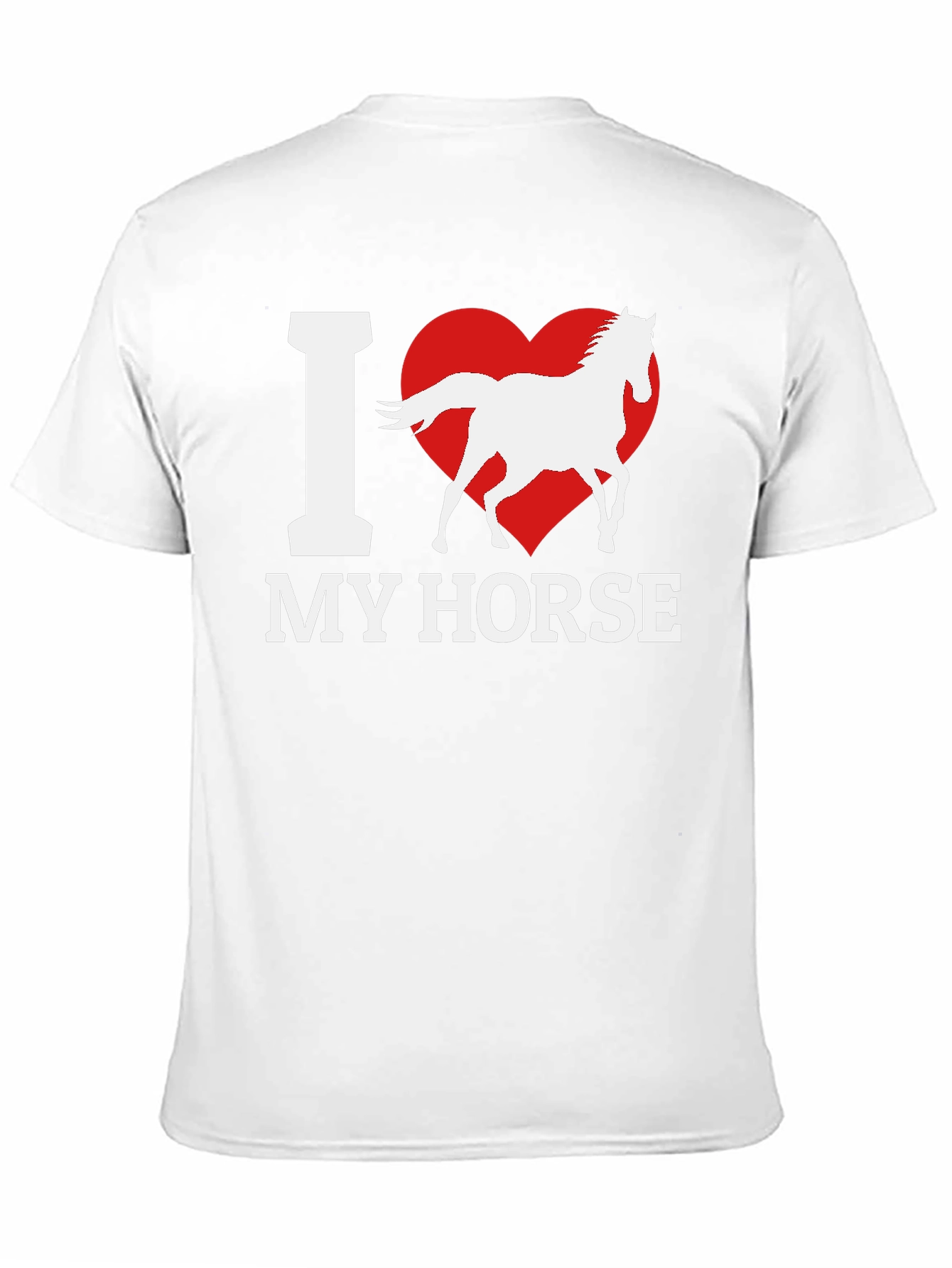Black I Heart My Horse T-Shirt - Stylish Equestrian Tee view 11