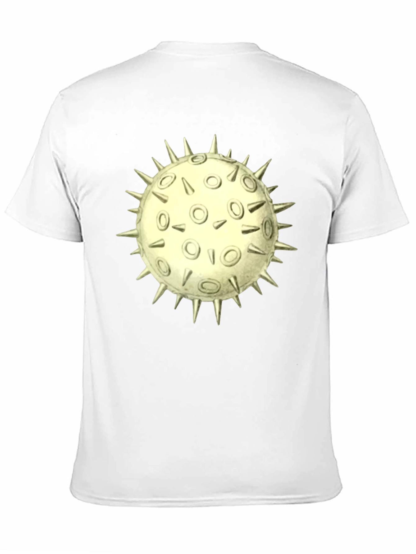 Black Spiky Orb Graphic T-Shirt view 11