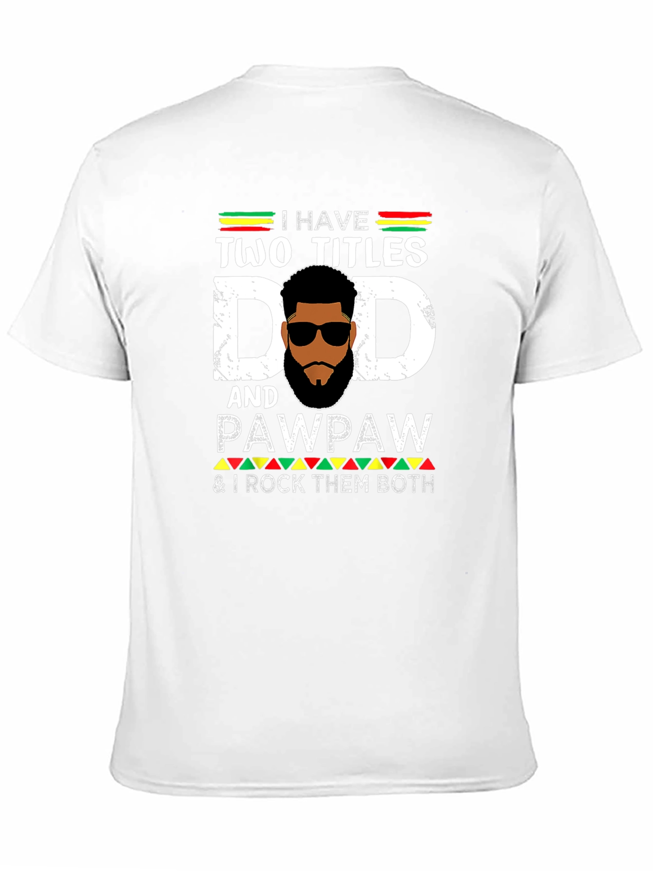 Black Dad and Pawpaw Graphic T-Shirt view 11