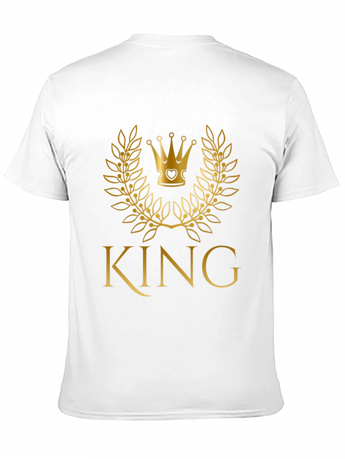 Black King Crown Graphic T-Shirt view 11