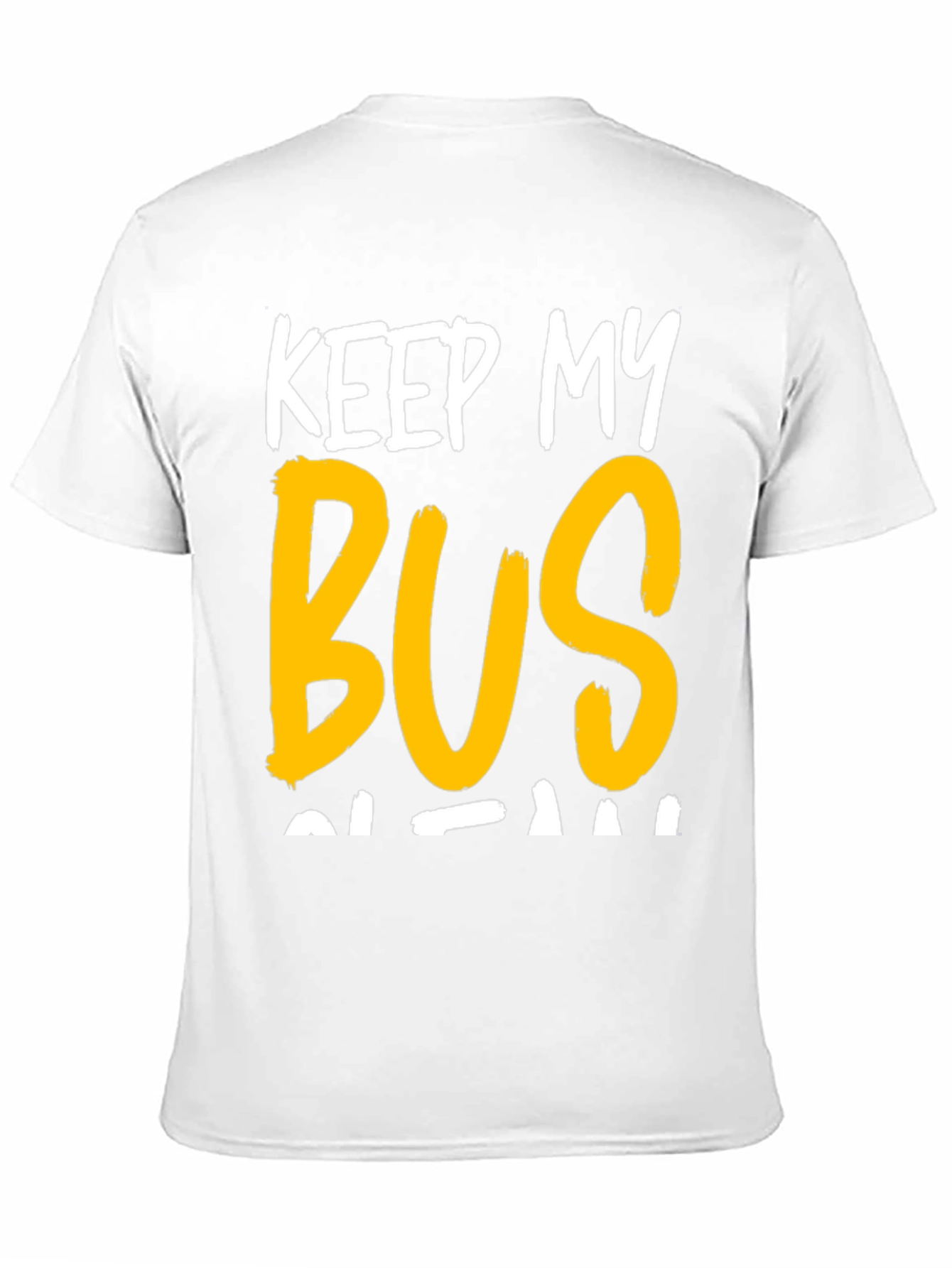 Black Keep My Bus Clean Graphic Tee view 11