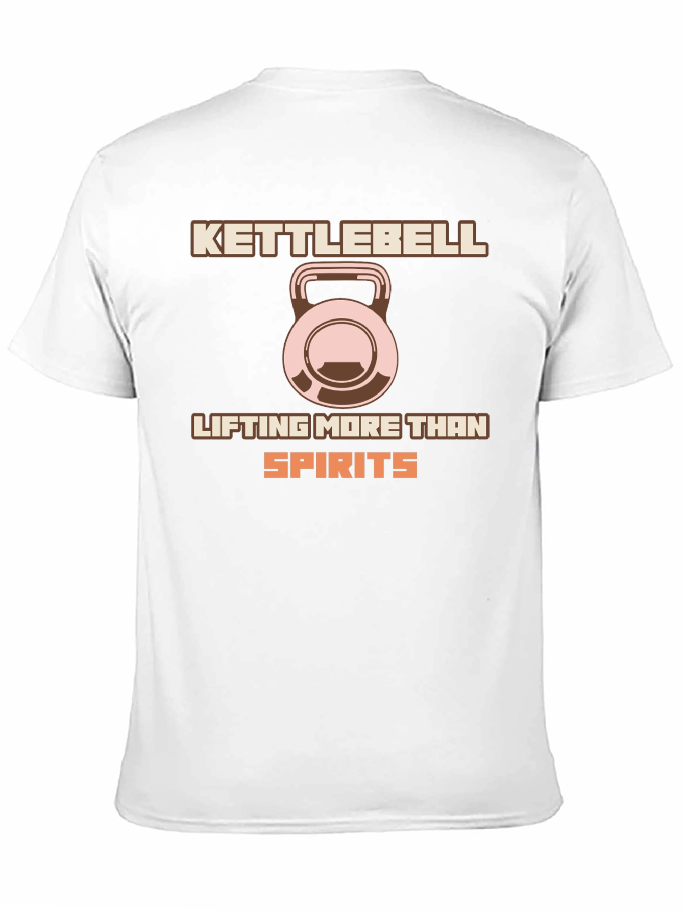 Black Kettlebell Lifting T-Shirt - Workout Motivation view 11