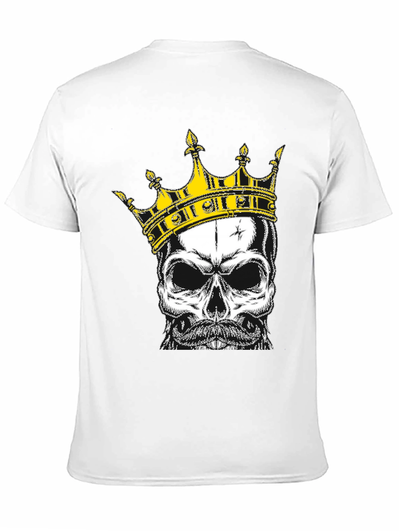 Black Skull King Graphic Tee - Black T-Shirt view 11